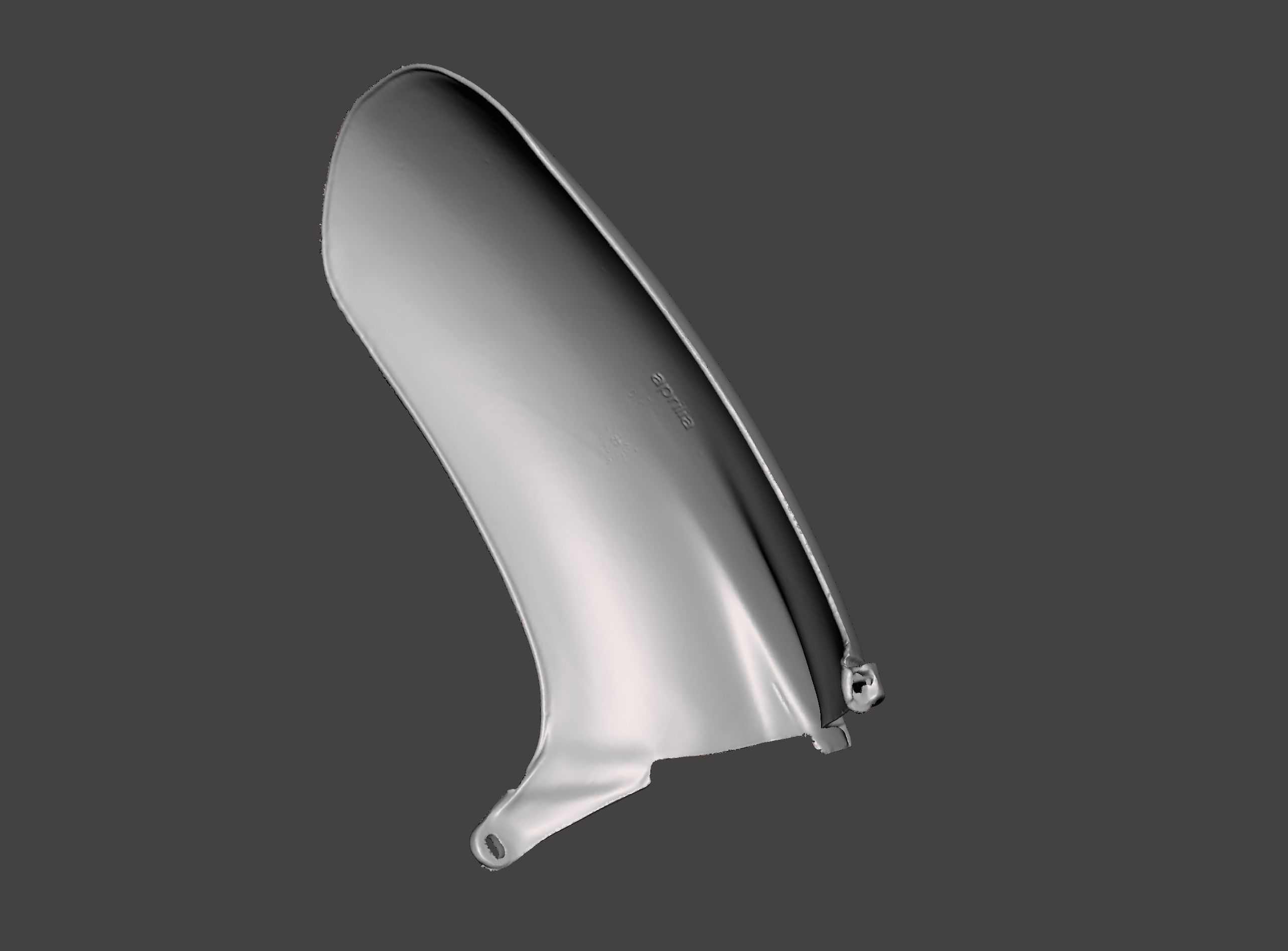Aprilia Rs 125 Parafango anteriore - Front fender  3D print model_1
