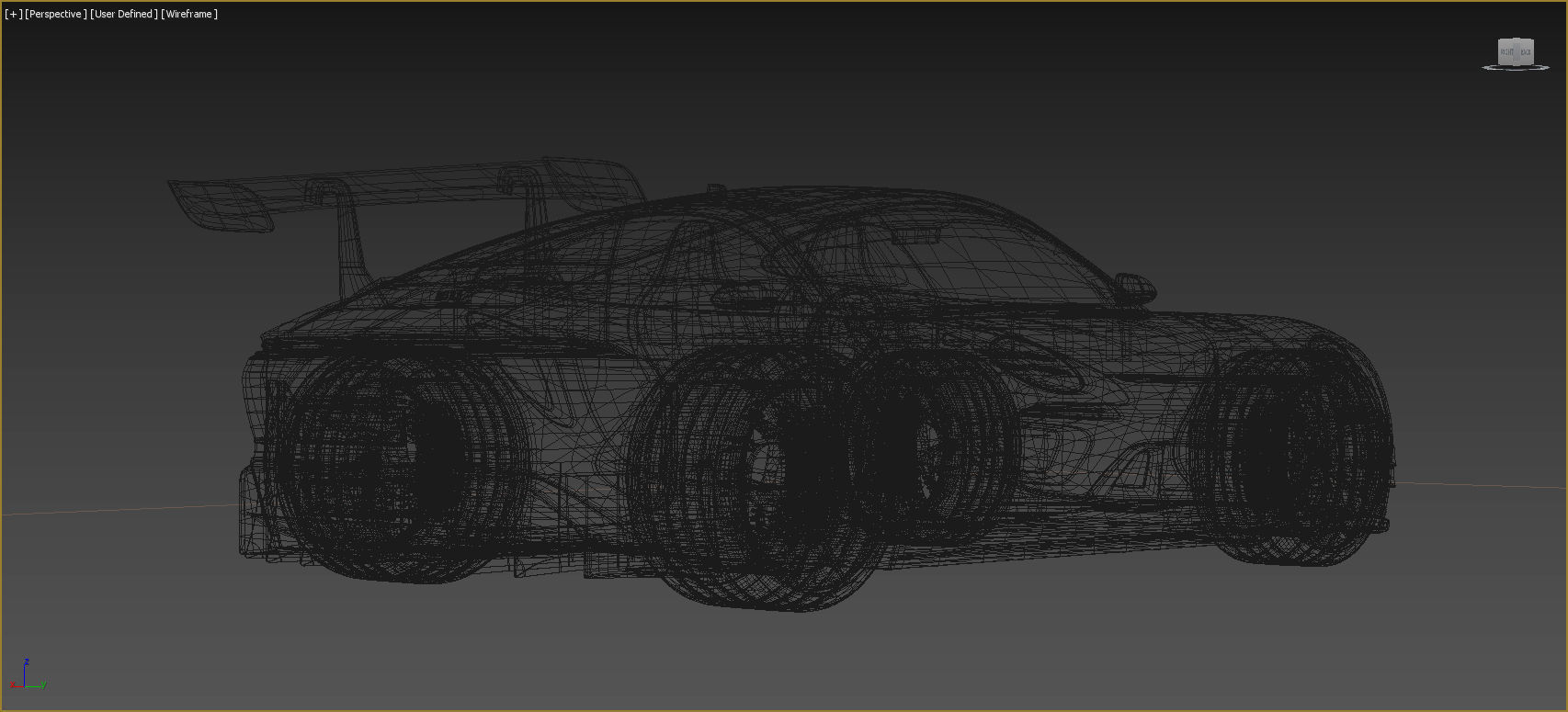 Porsche 911 GTE concept by emrEHusmen 3D model_8