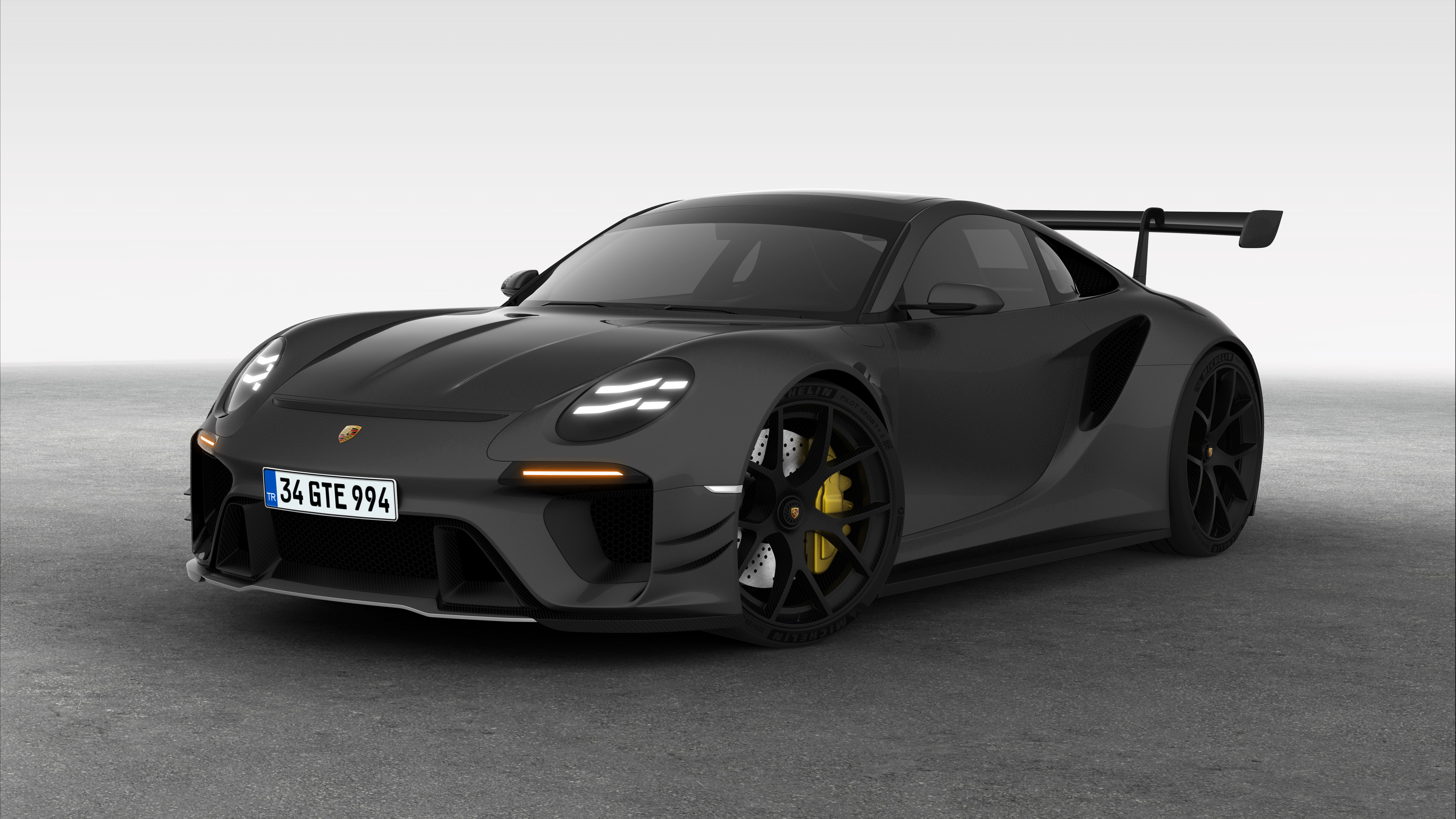 Porsche 911 GTE concept by emrEHusmen 3D model_17