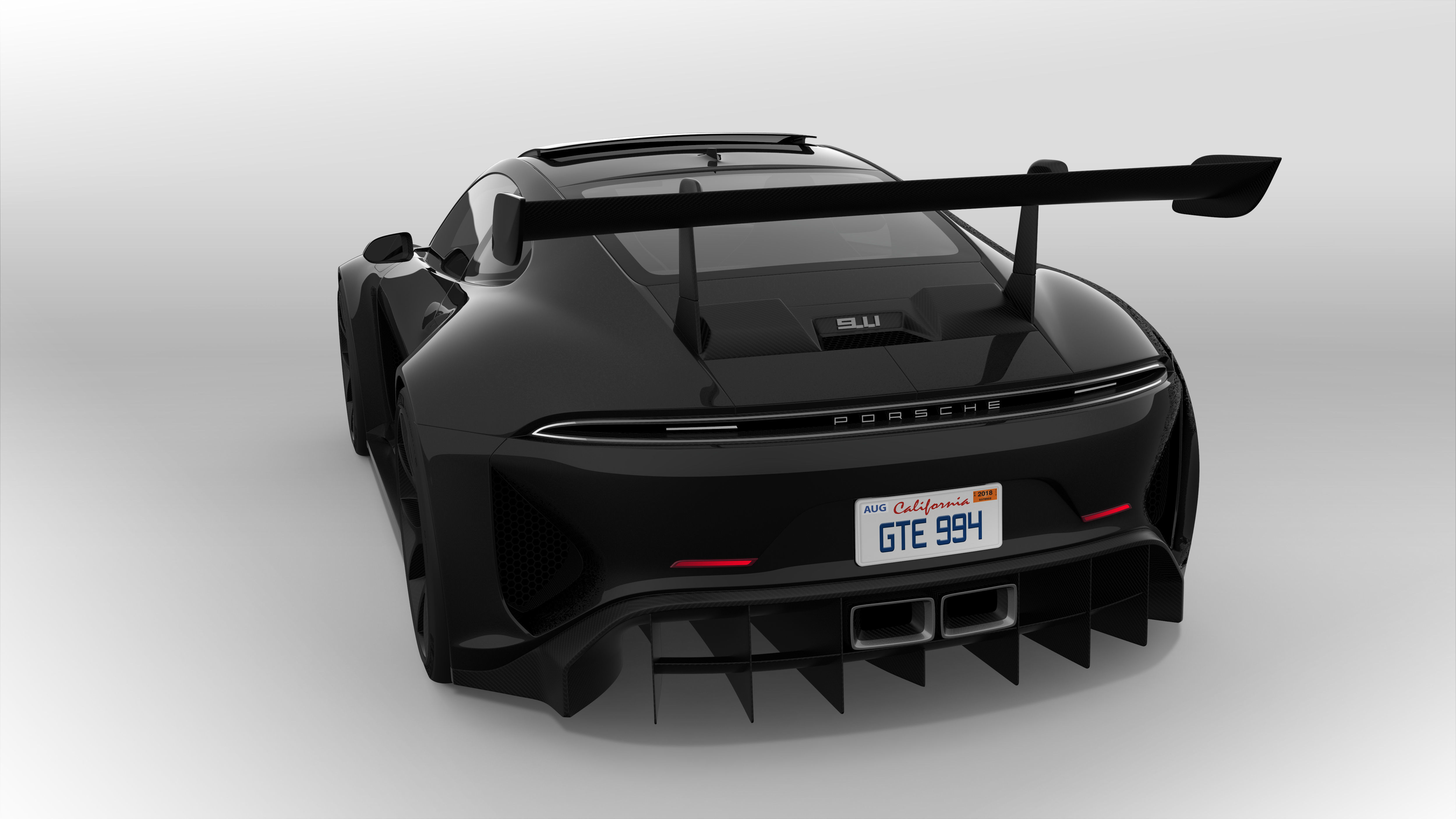 Porsche 911 GTE concept by emrEHusmen 3D model_34