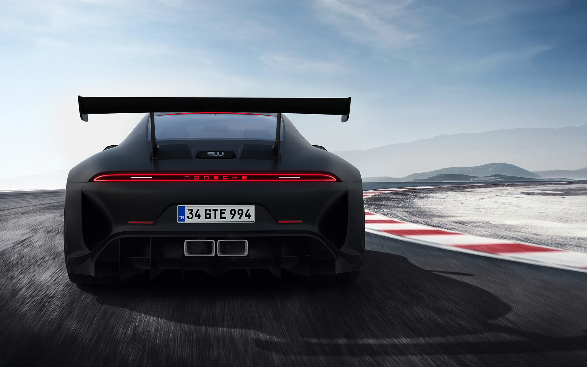 Porsche 911 GTE concept by emrEHusmen 3D model_15