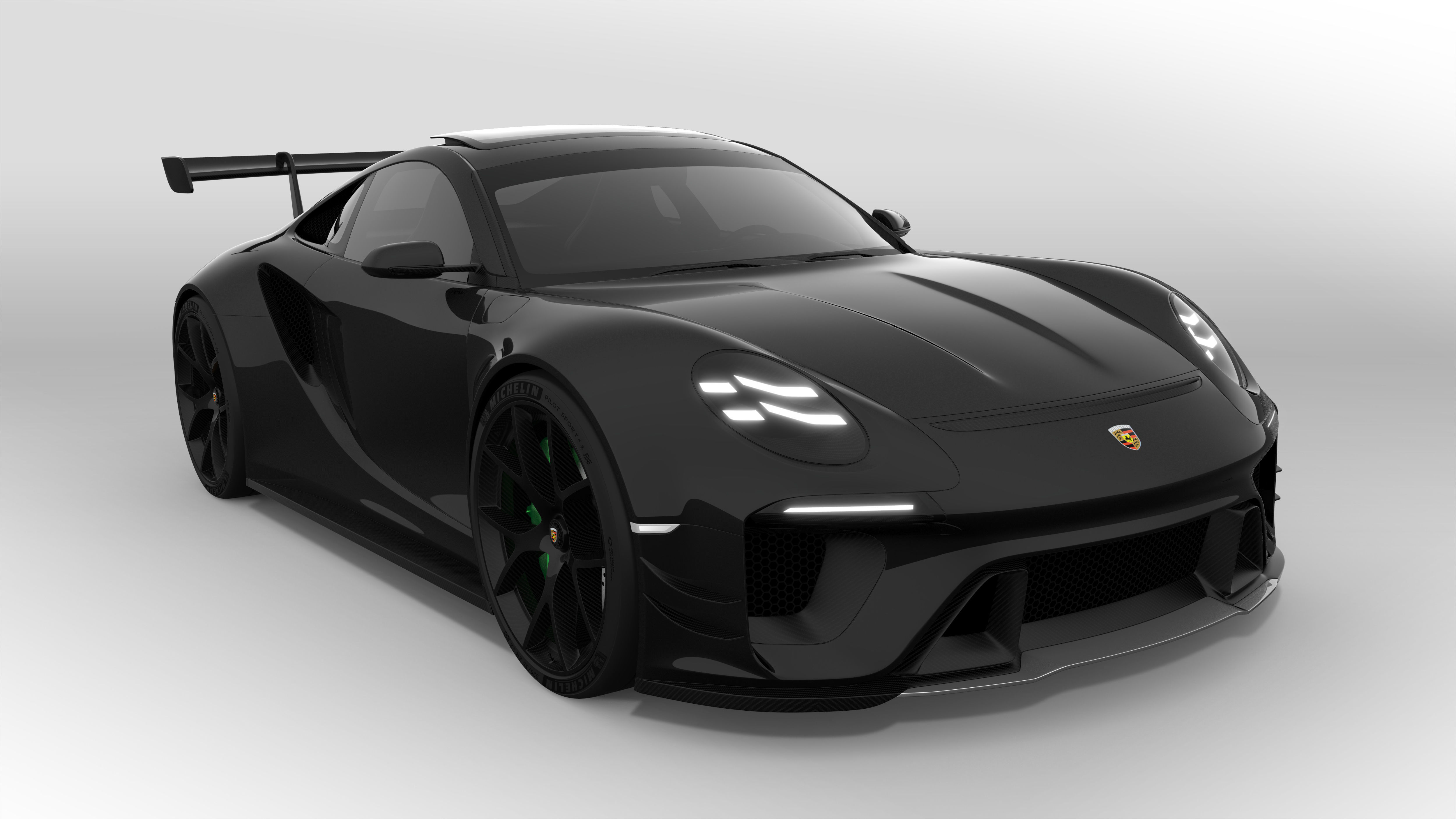 Porsche 911 GTE concept by emrEHusmen 3D model_33