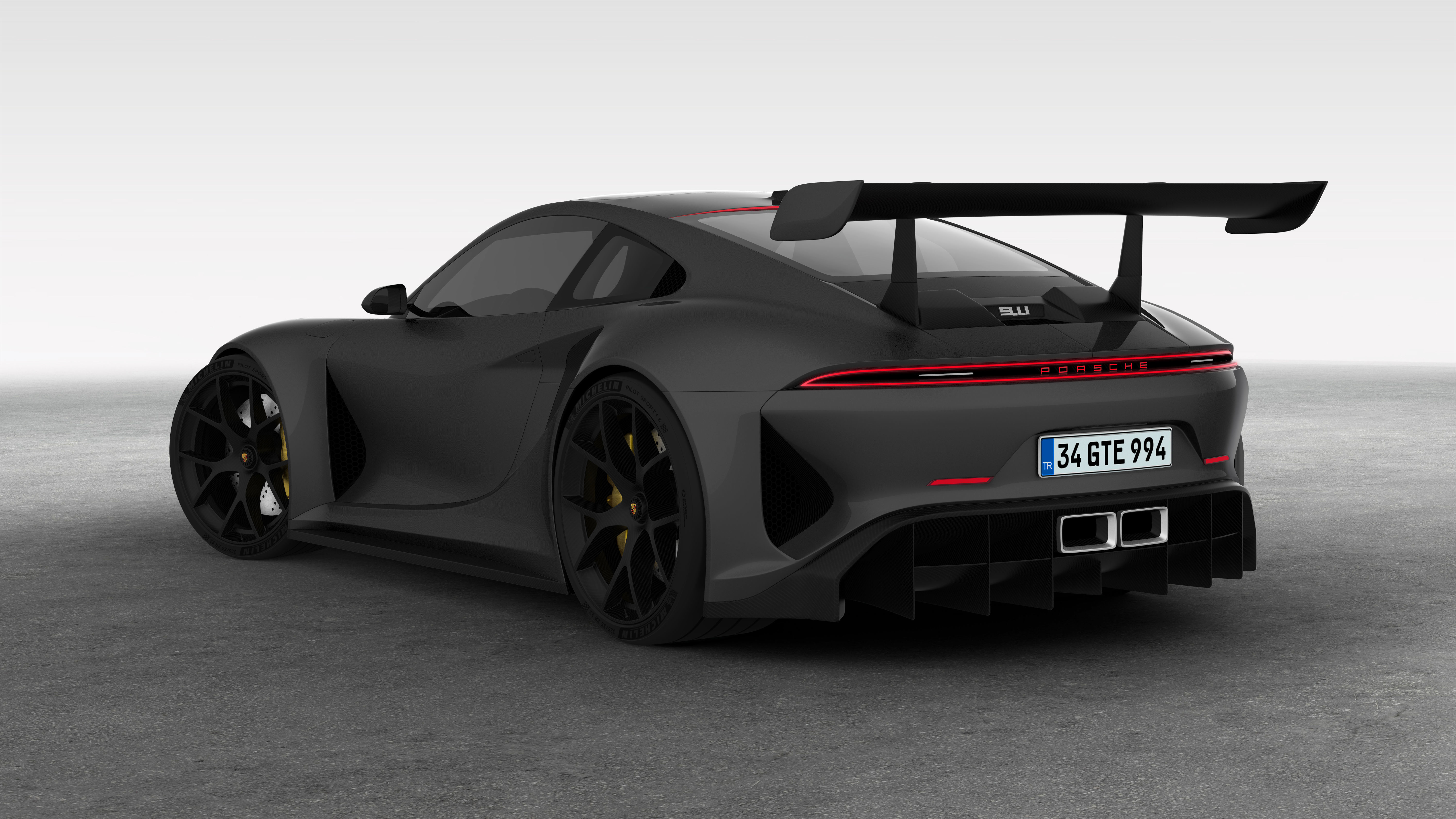 Porsche 911 GTE concept by emrEHusmen 3D model_18