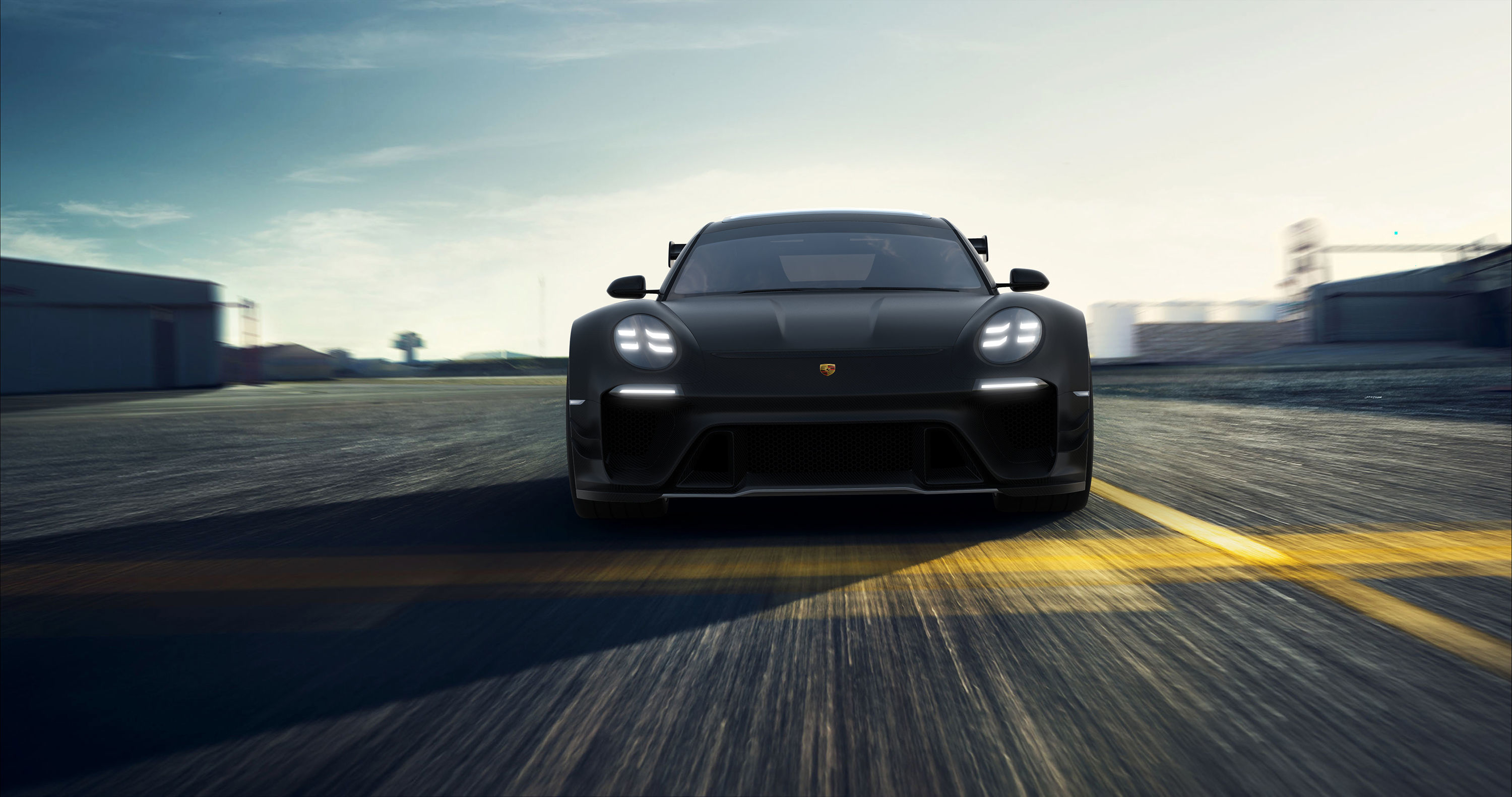 Porsche 911 GTE concept by emrEHusmen 3D model_14