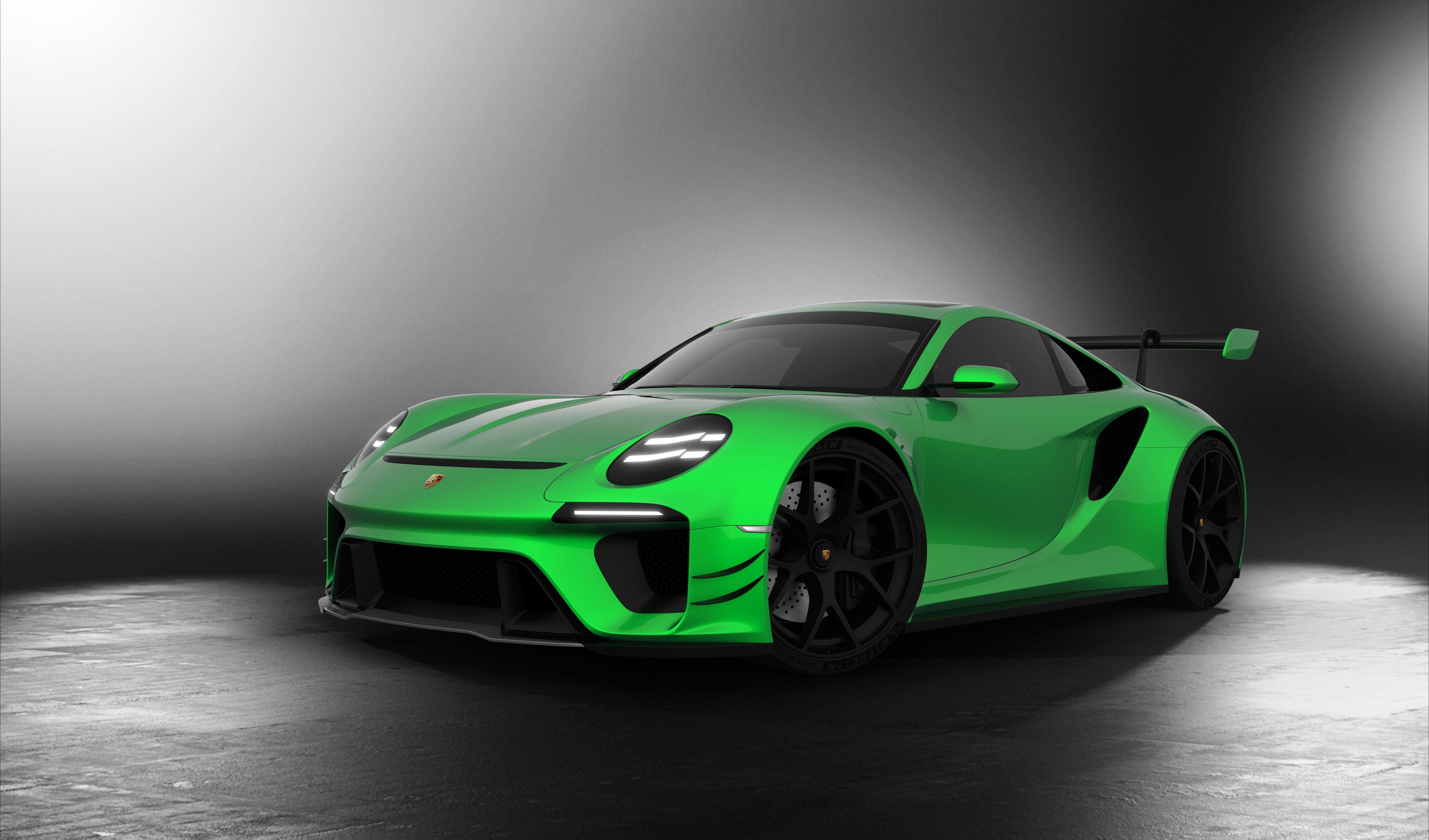 Porsche 911 GTE concept by emrEHusmen 3D model_19