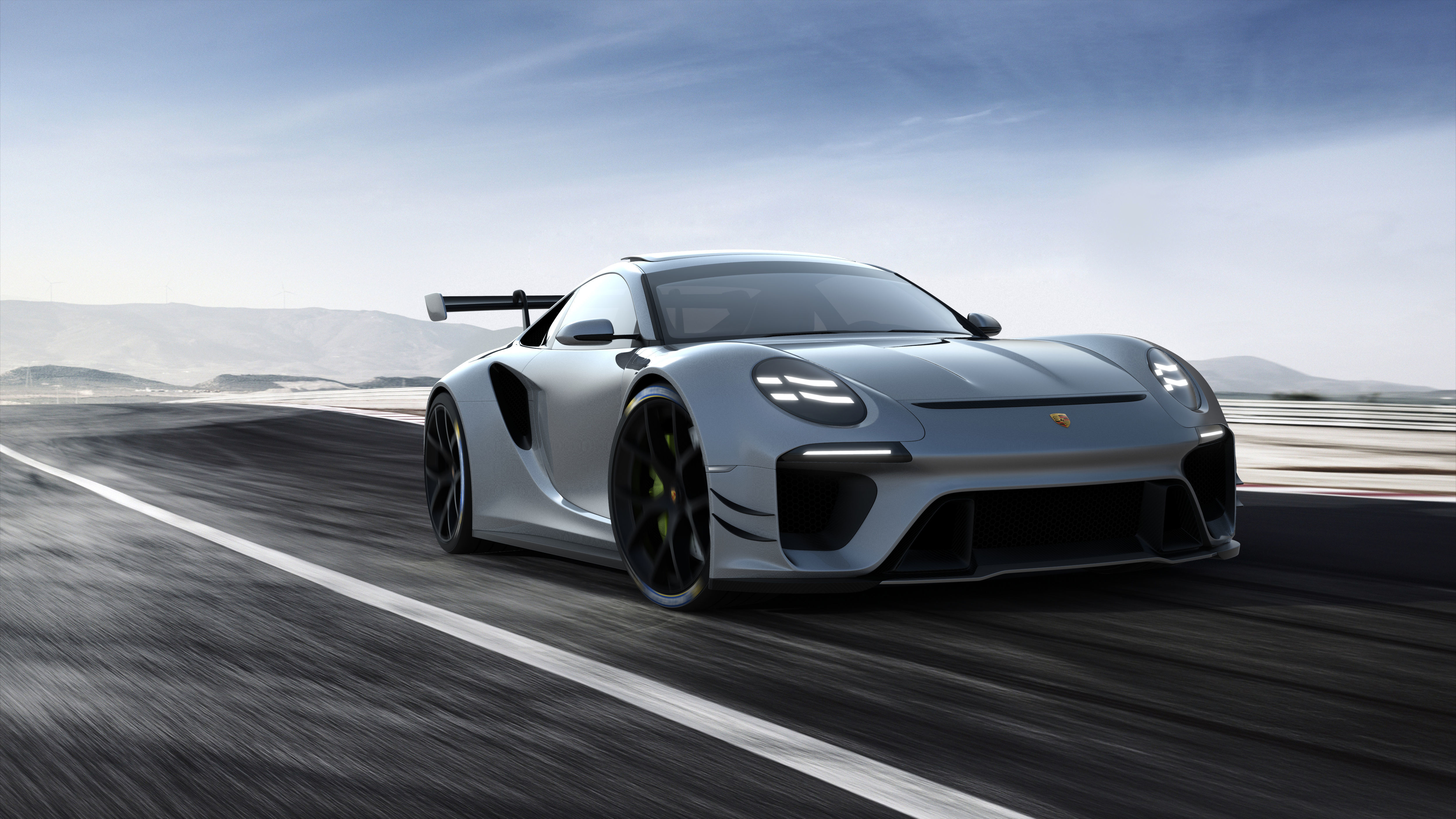 Porsche 911 GTE concept by emrEHusmen 3D model_10