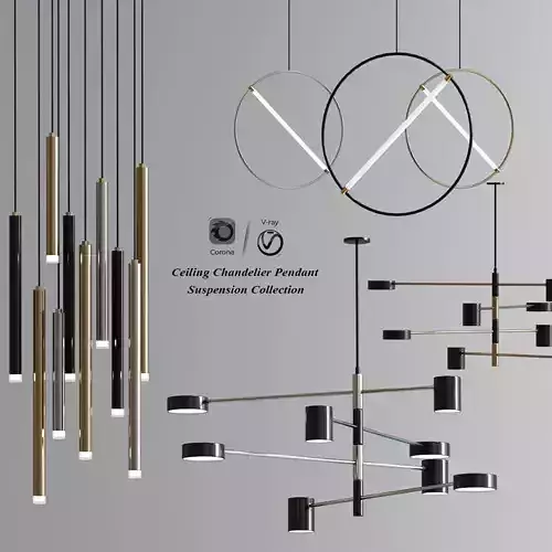 Ceiling Chandelier Pendant Suspension Collection