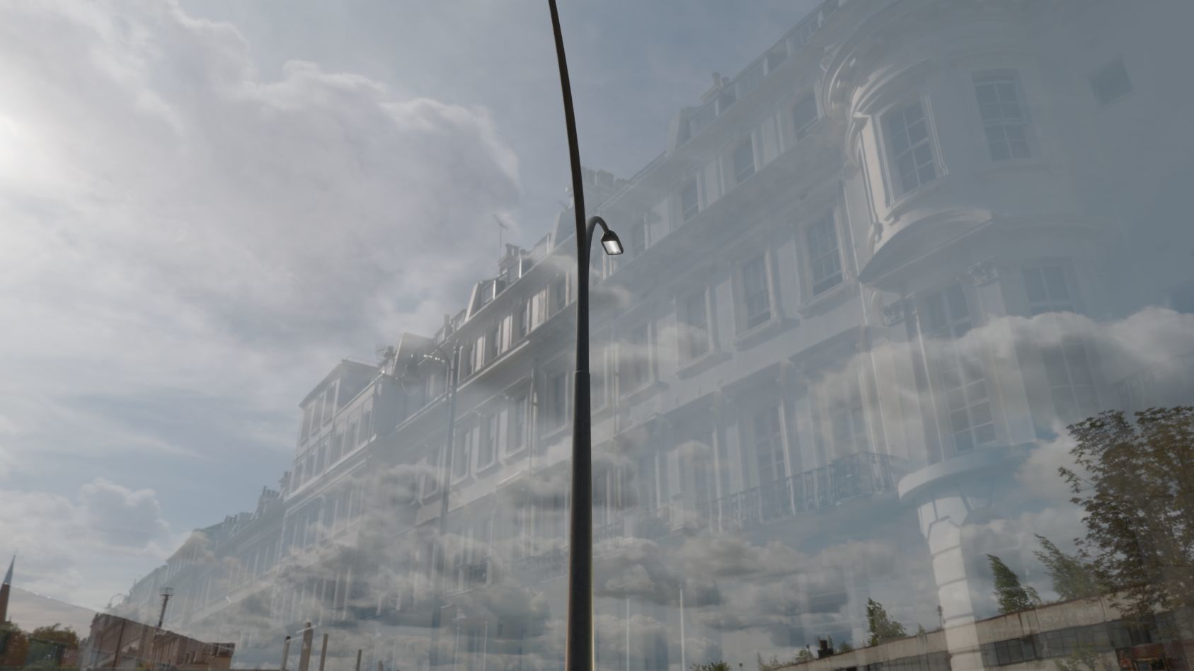 Street Light 11 version 16 10m with pole 4 Low-poly 3D model_30