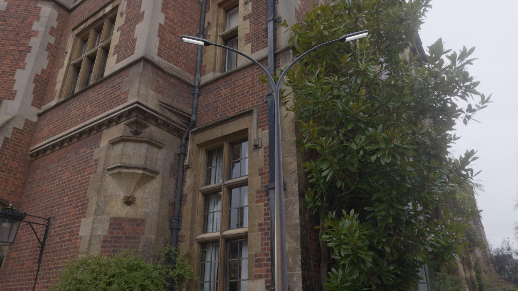 Street Light 11 version 16 10m with pole 4 Low-poly 3D model_54