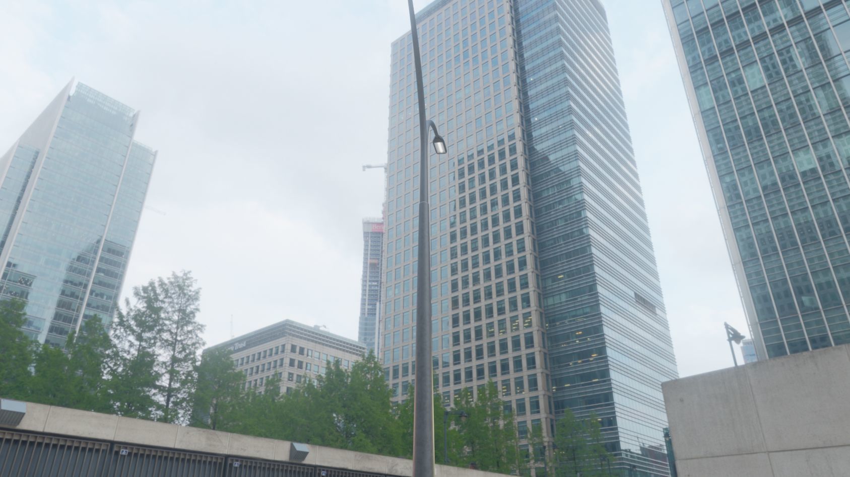 Street Light 11 version 16 10m with pole 4 Low-poly 3D model_63