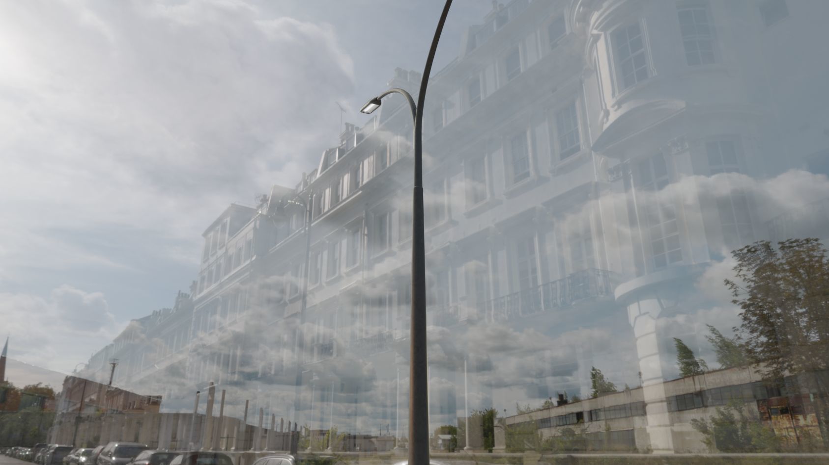 Street Light 11 version 16 10m with pole 4 Low-poly 3D model_60