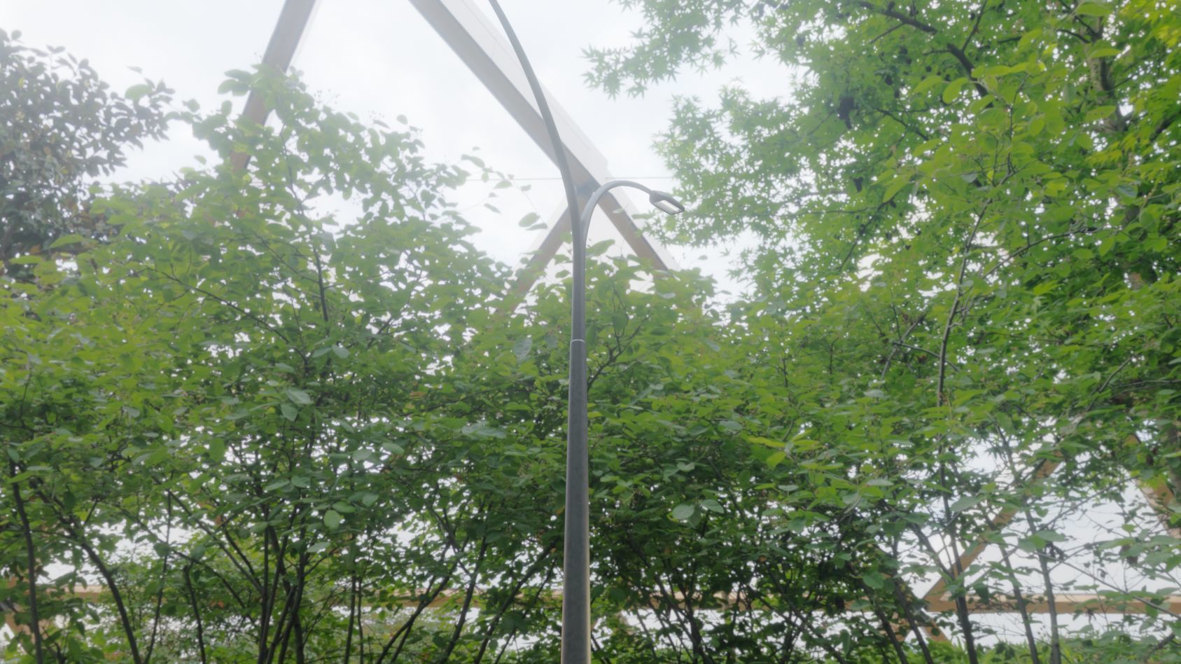 Street Light 11 version 16 10m with pole 4 Low-poly 3D model_32