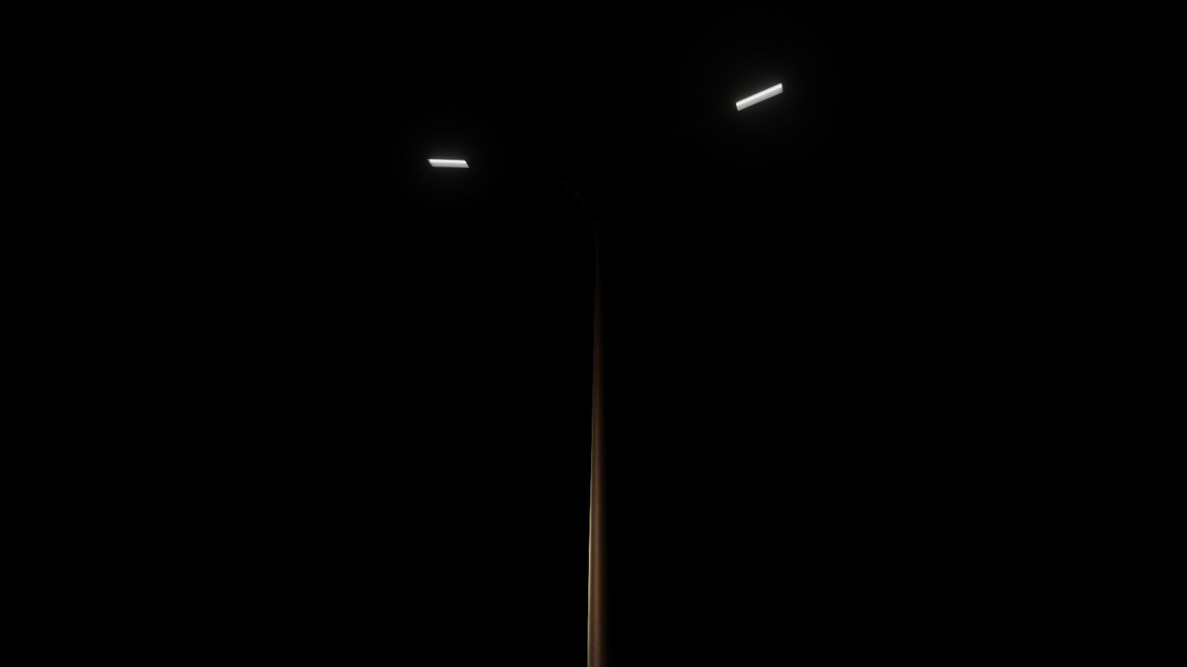 Street Light 11 version 16 10m with pole 4 Low-poly 3D model_23