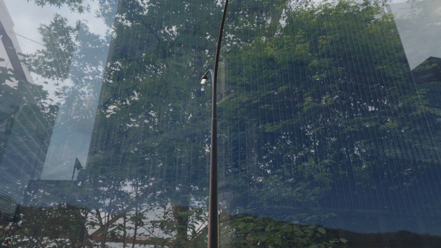 Street Light 11 version 16 10m with pole 4 Low-poly 3D model_28