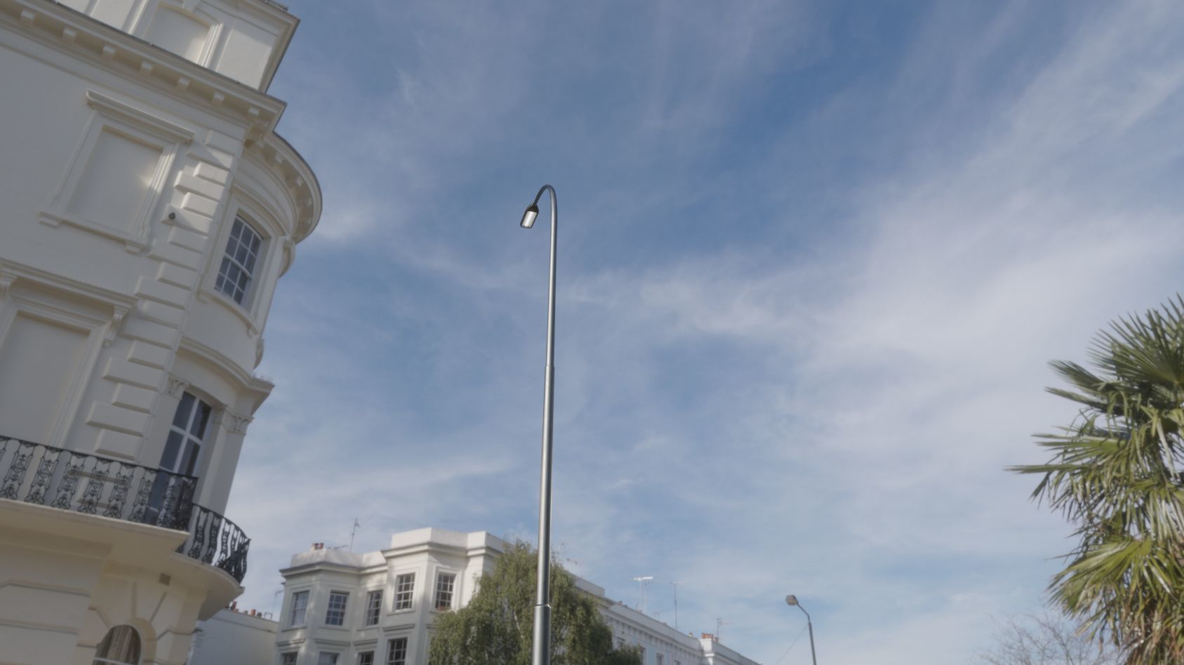 Street Light 11 version 15 10m with pole 1 Low-poly 3D model_62