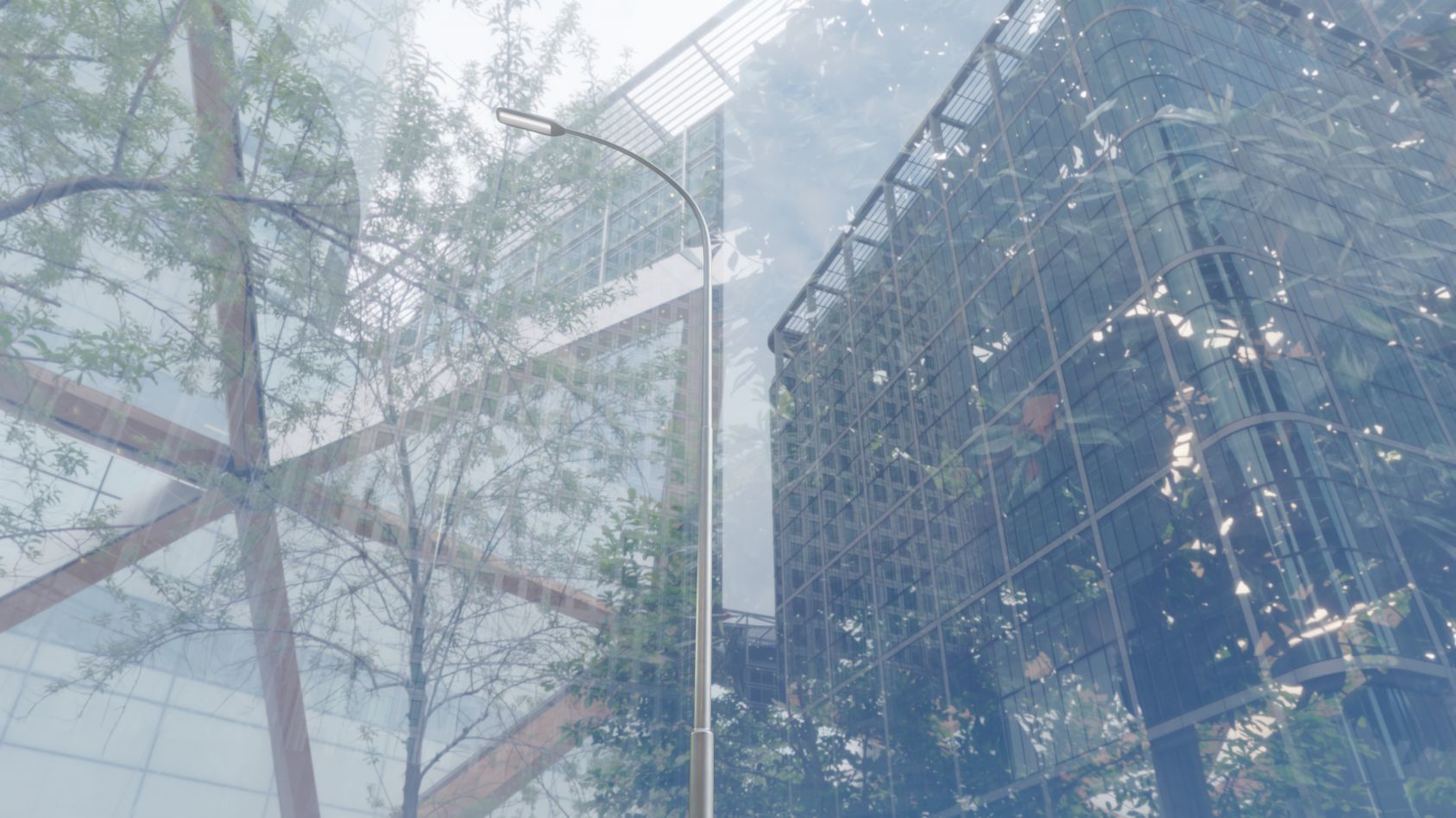 Street Light 11 version 15 10m with pole 1 Low-poly 3D model_23