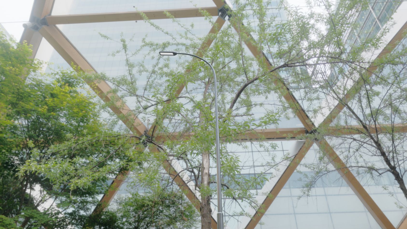 Street Light 11 version 15 10m with pole 1 Low-poly 3D model_57