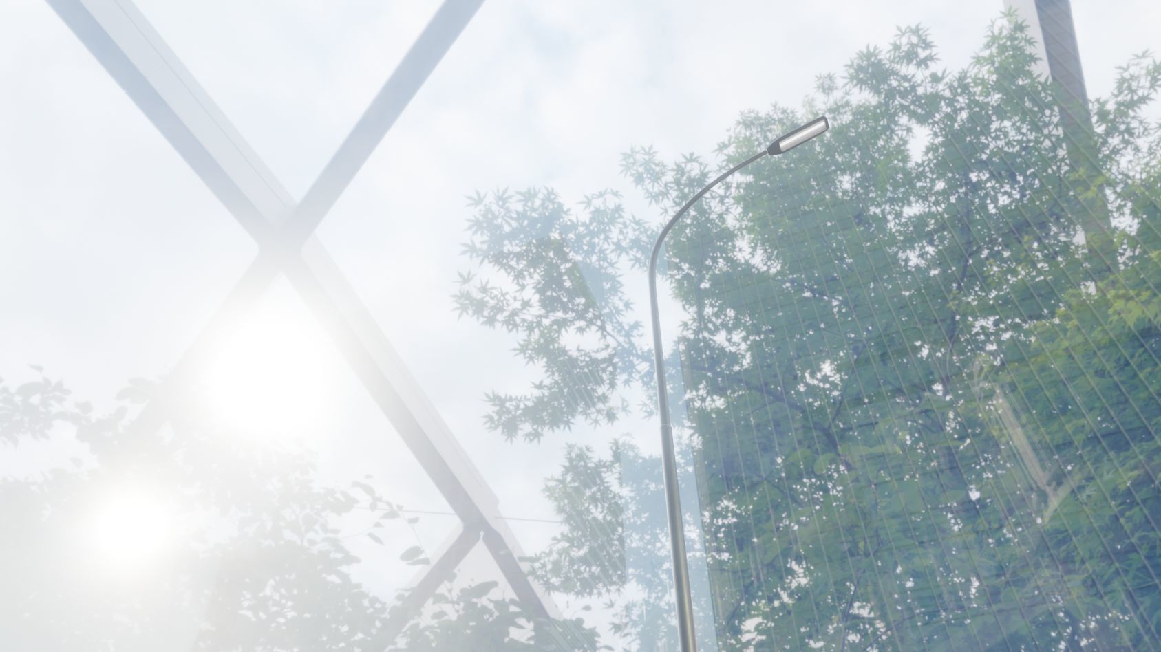 Street Light 11 version 15 10m with pole 1 Low-poly 3D model_38