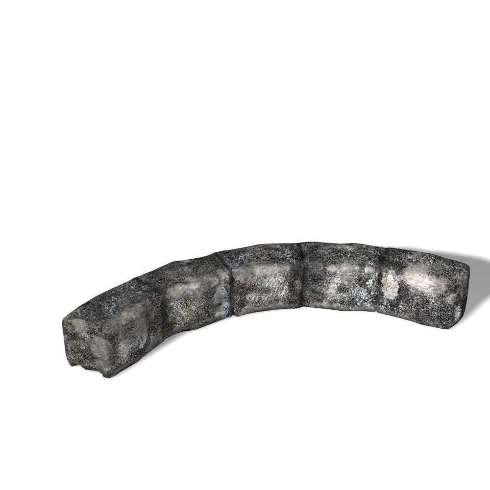 Stone 002 Low-poly 3D model_1