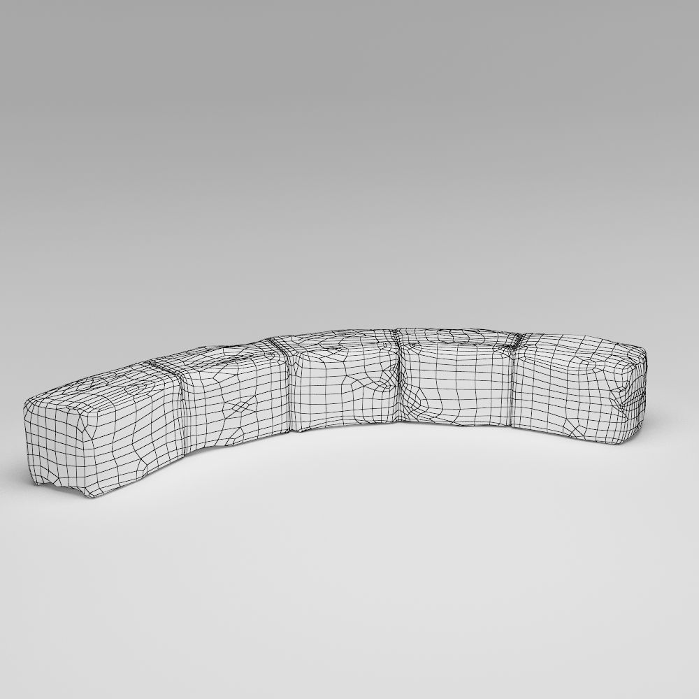 Stone 002 Low-poly 3D model_10