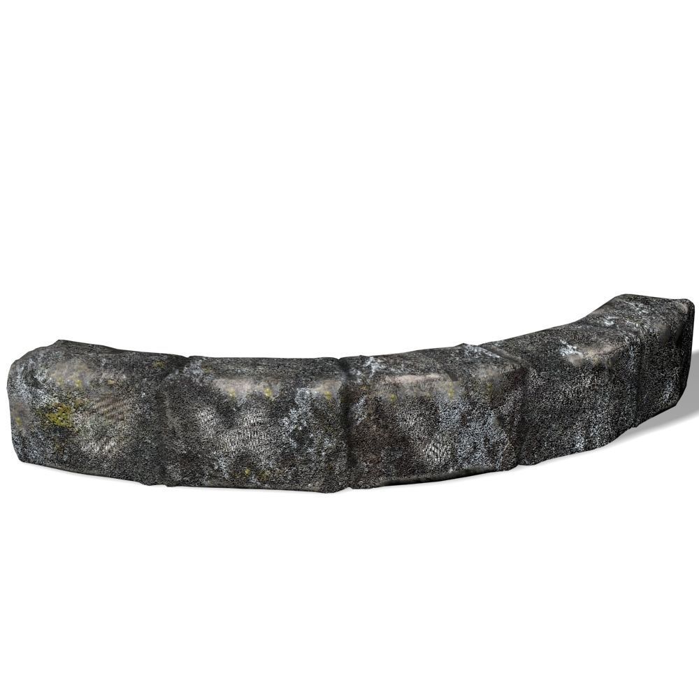 Stone 002 Low-poly 3D model_4