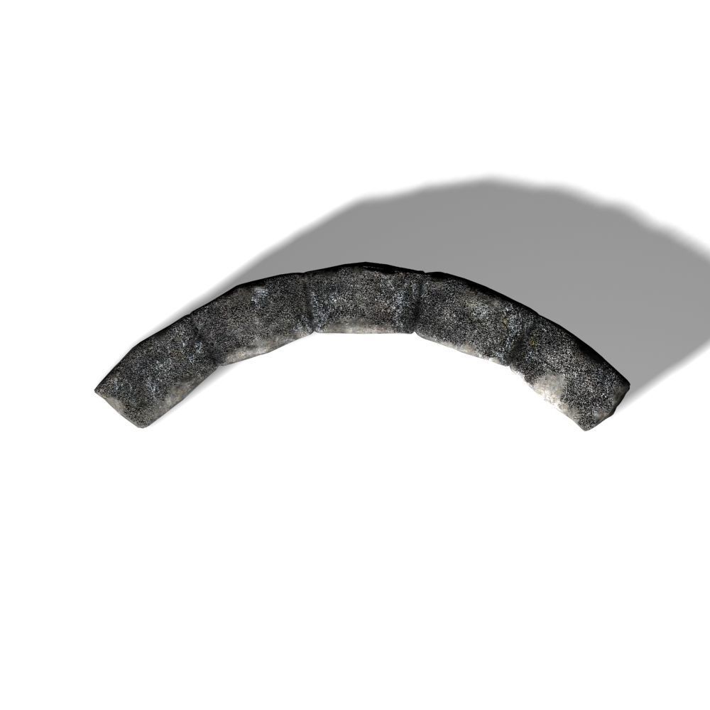 Stone 002 Low-poly 3D model_5