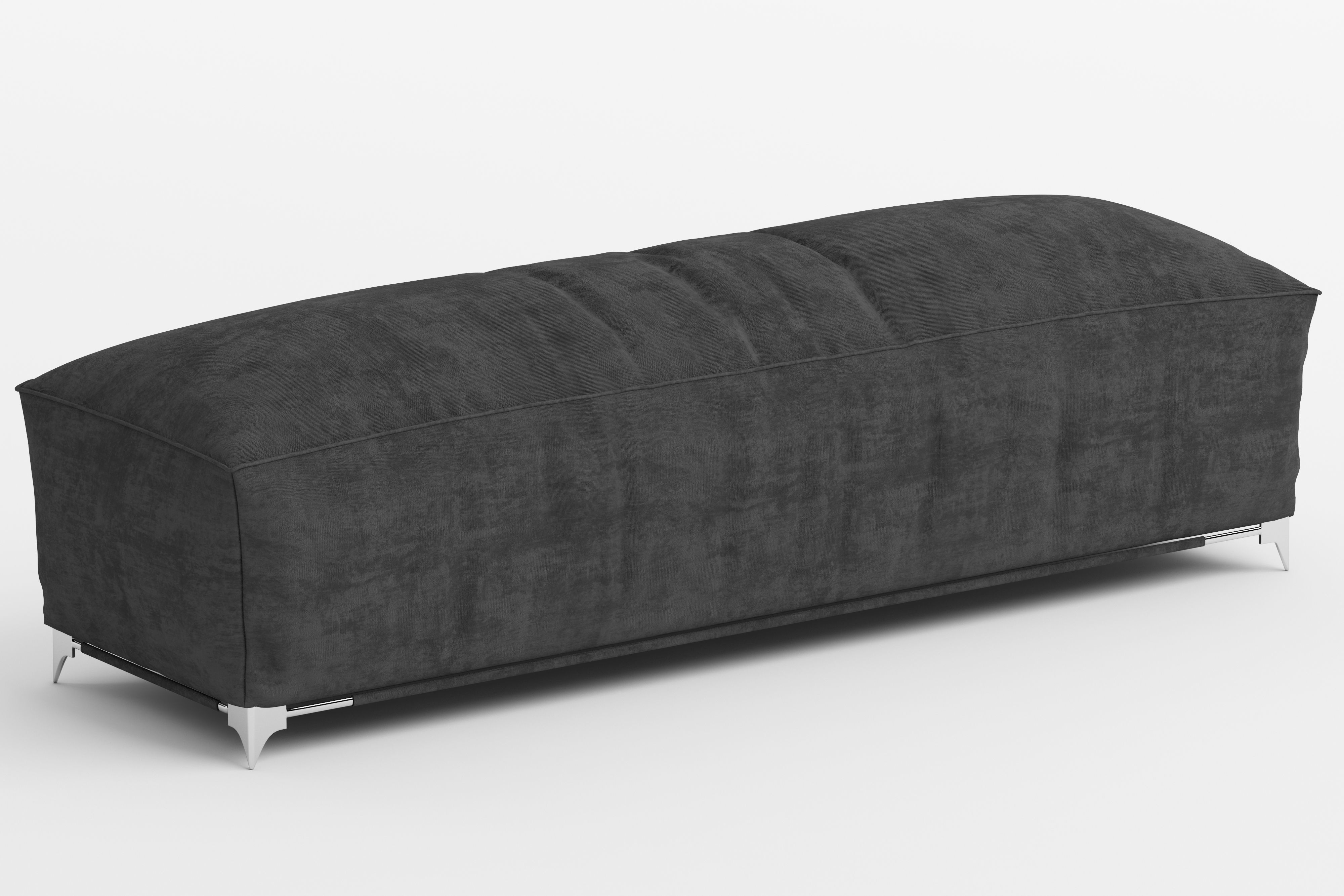 Pouf couch 3D model_4