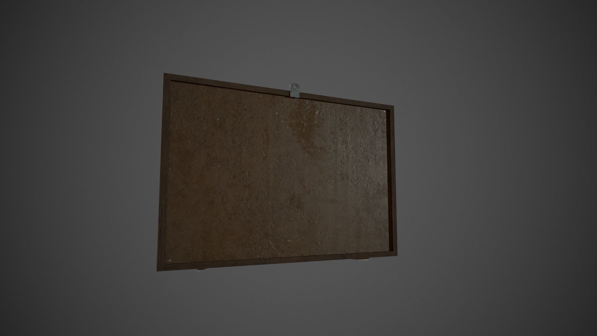 Detective Pinboard Low-poly 3D model_5