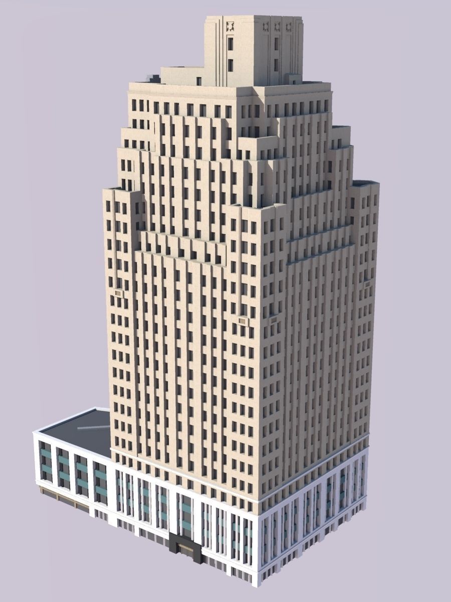 Herald Square Building Free 3D print model_3