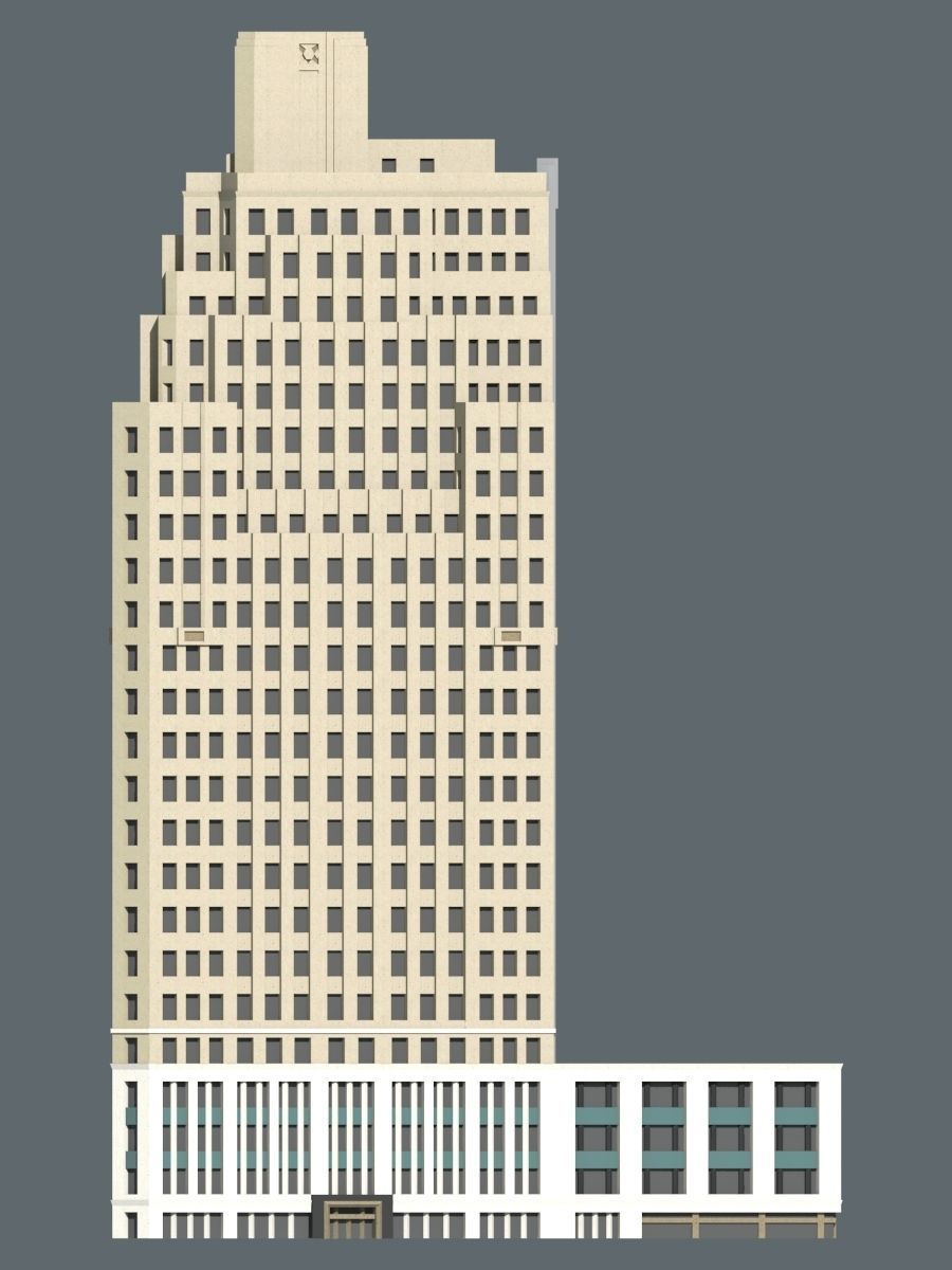 Herald Square Building Free 3D print model_5