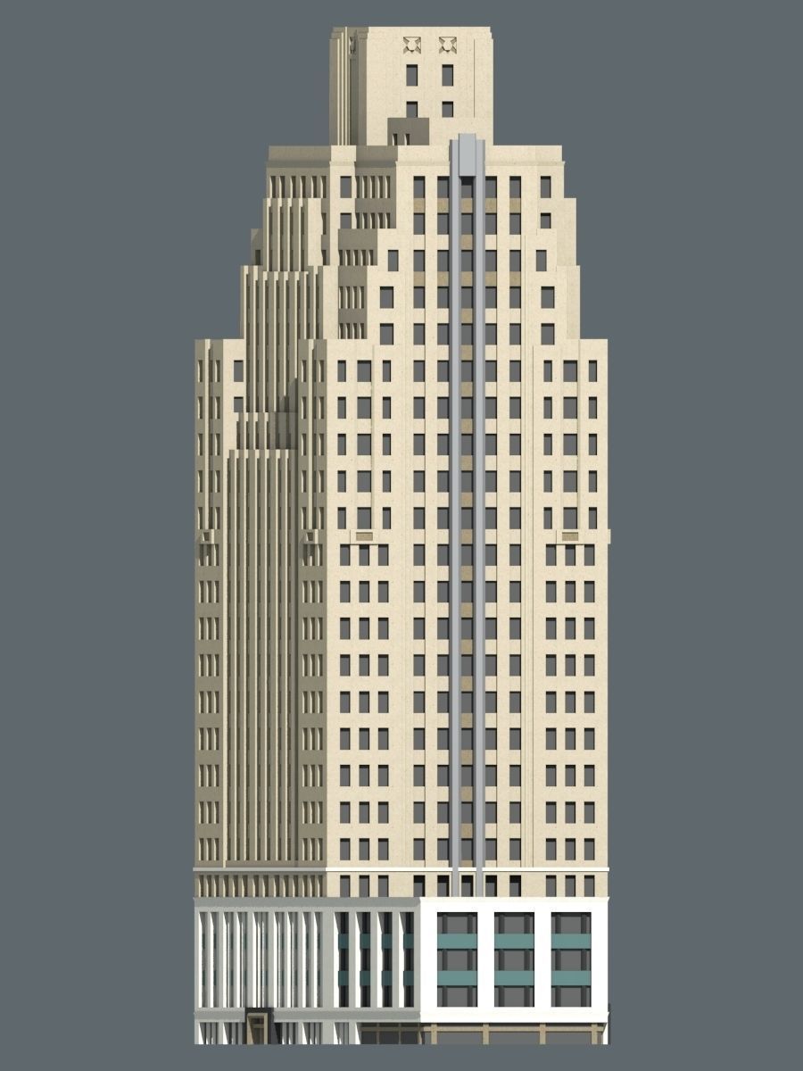 Herald Square Building Free 3D print model_4
