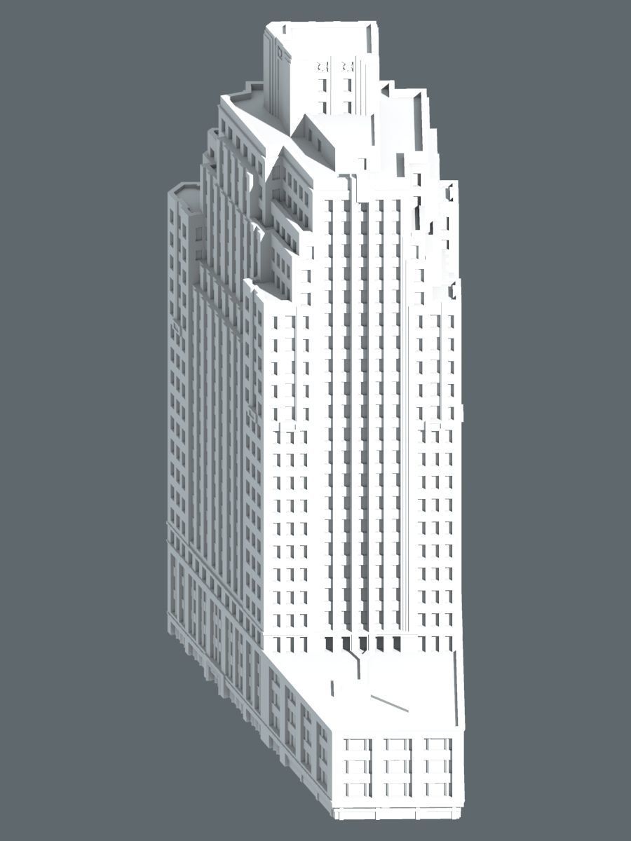 Herald Square Building Free 3D print model_8
