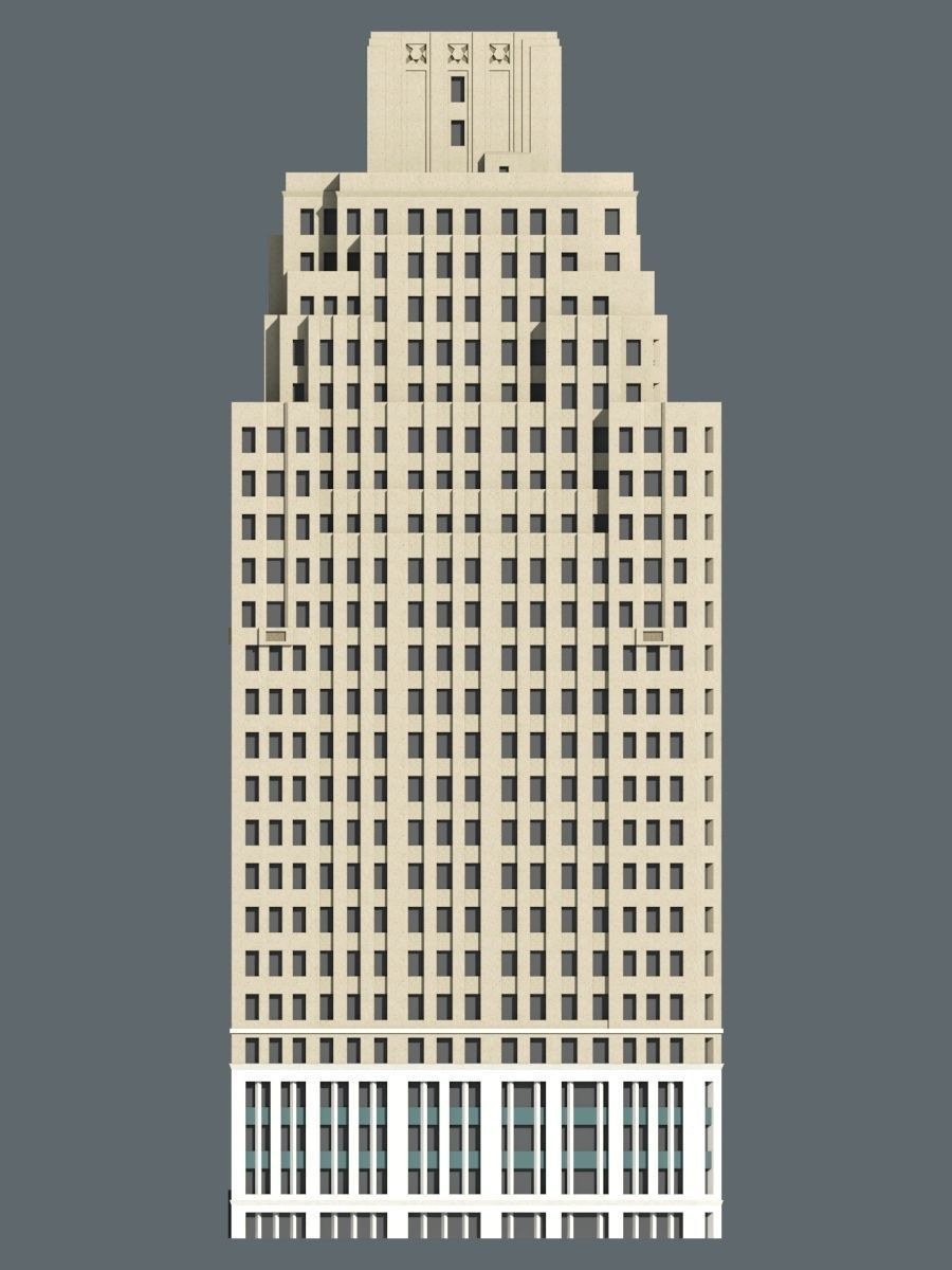 Herald Square Building Free 3D print model_6