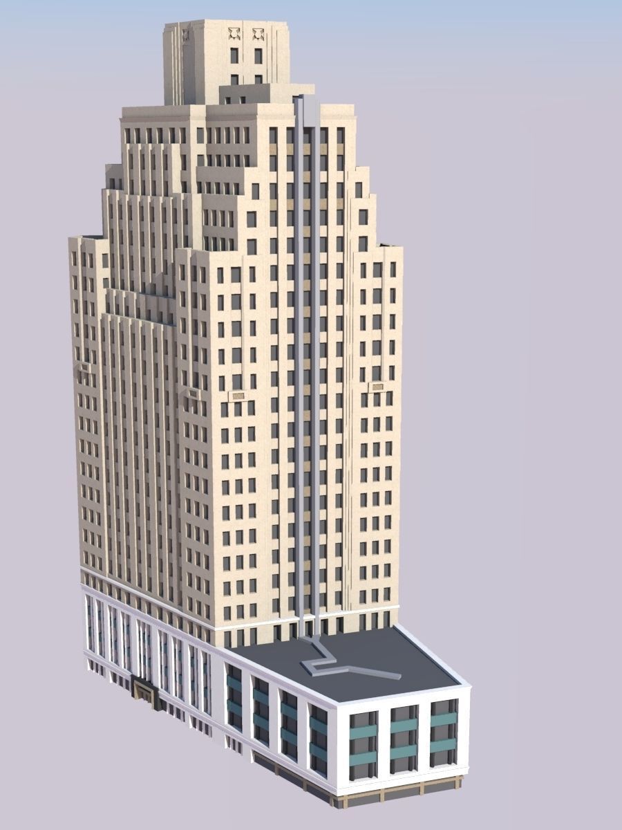 Herald Square Building Free 3D print model_1
