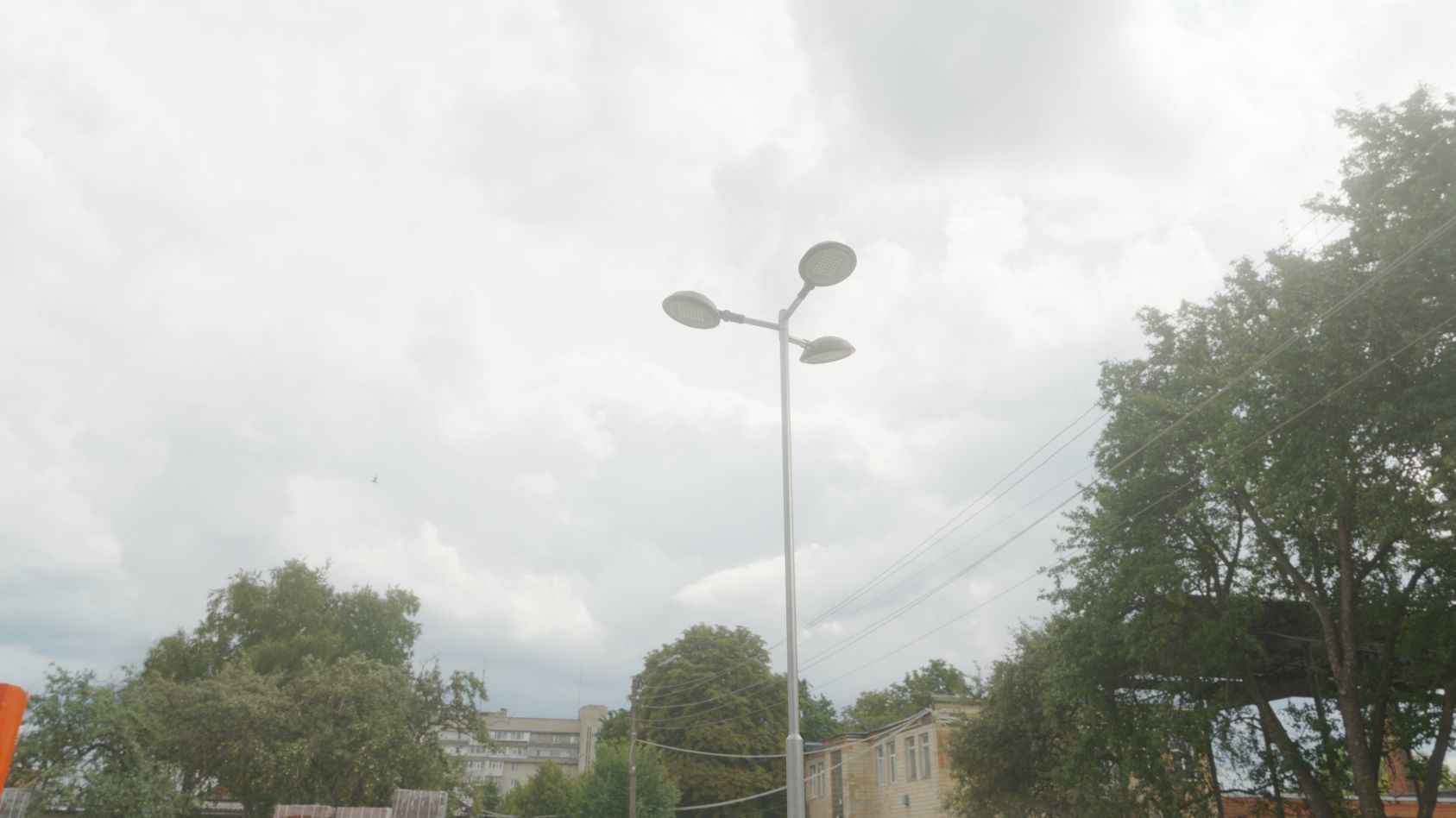 Street Light 15 version 8 5m with pole 2 Low-poly 3D model_67