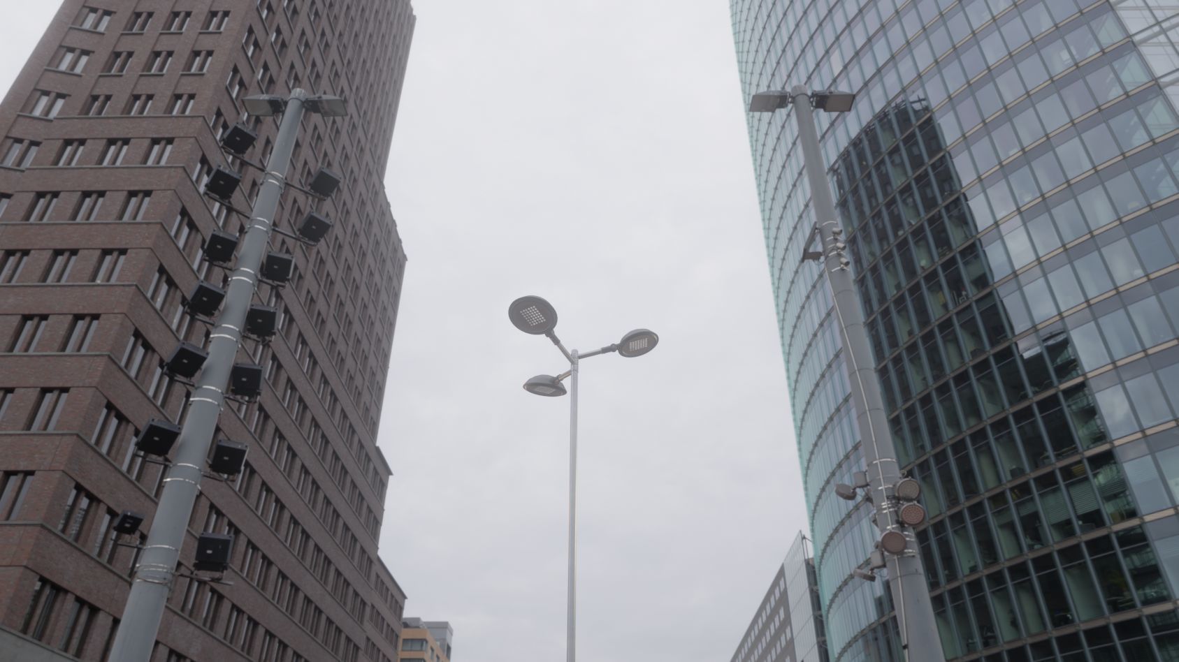 Street Light 15 version 8 5m with pole 2 Low-poly 3D model_62