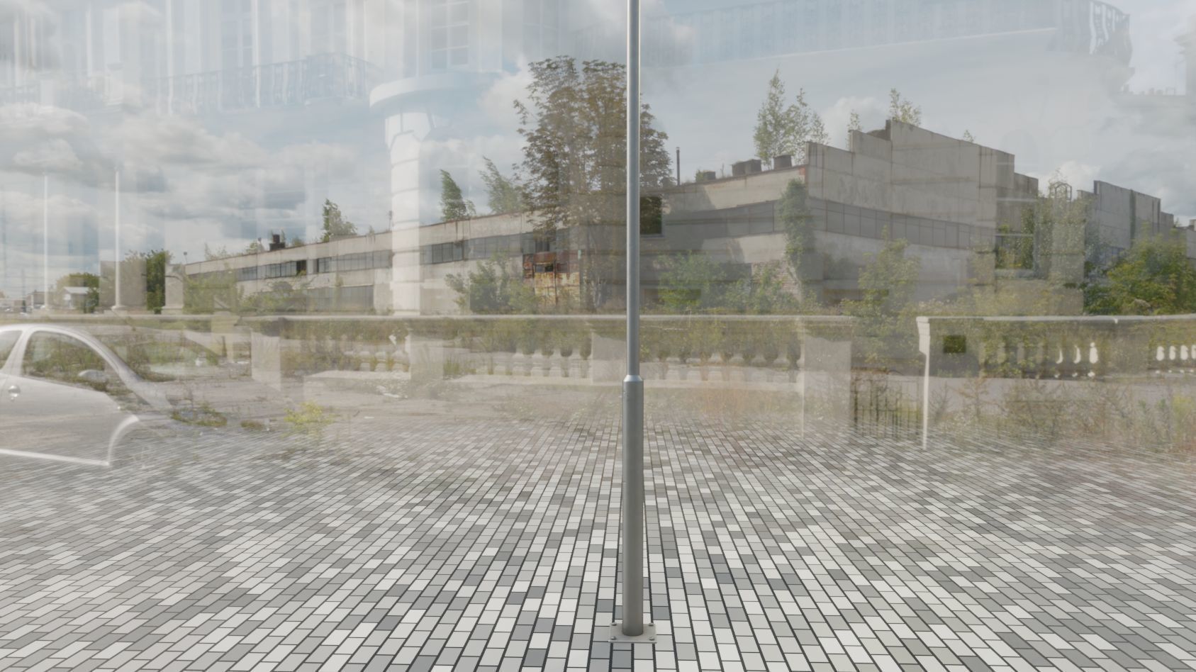 Street Light 15 version 8 5m with pole 2 Low-poly 3D model_26