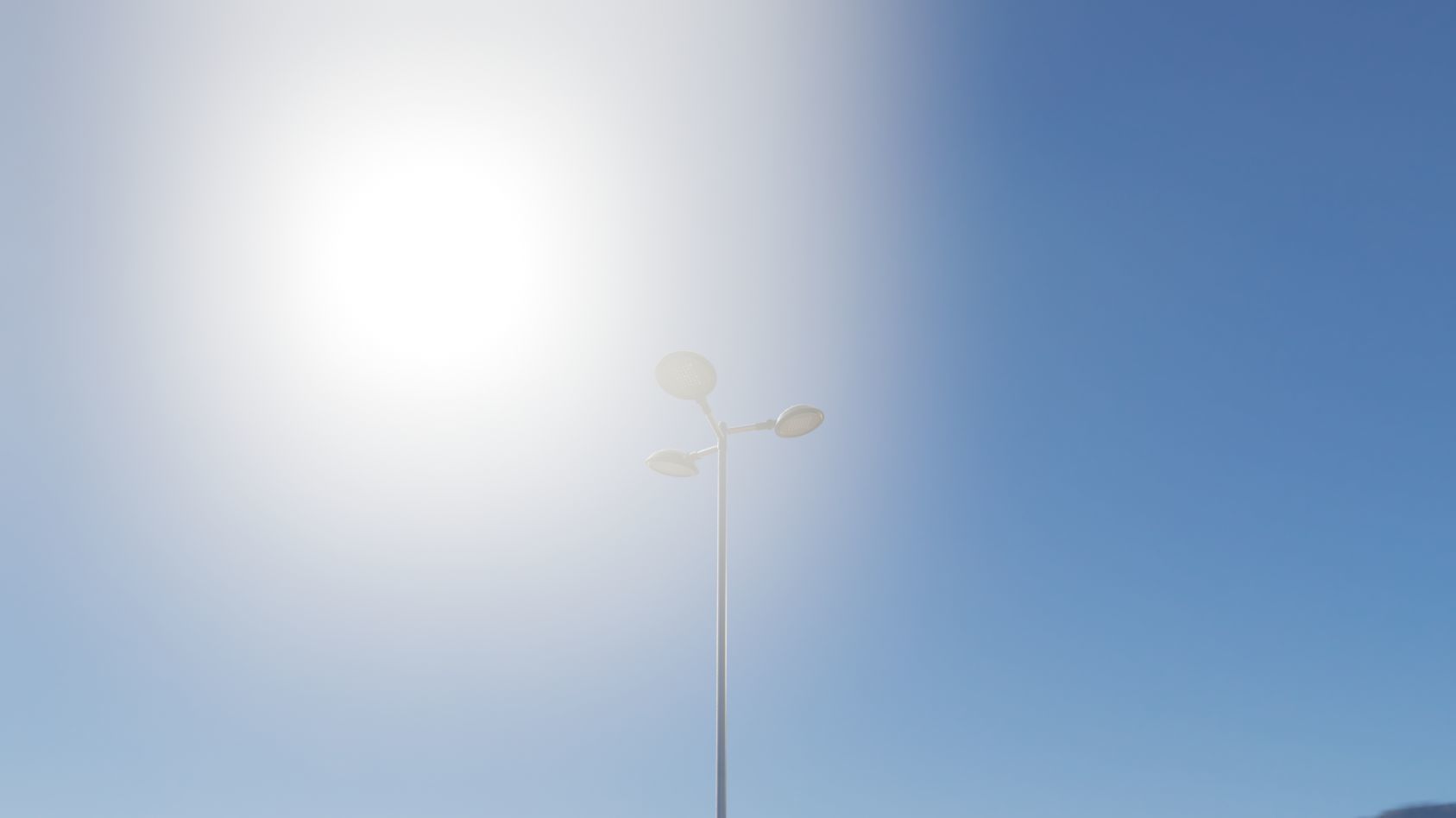 Street Light 15 version 8 5m with pole 2 Low-poly 3D model_61