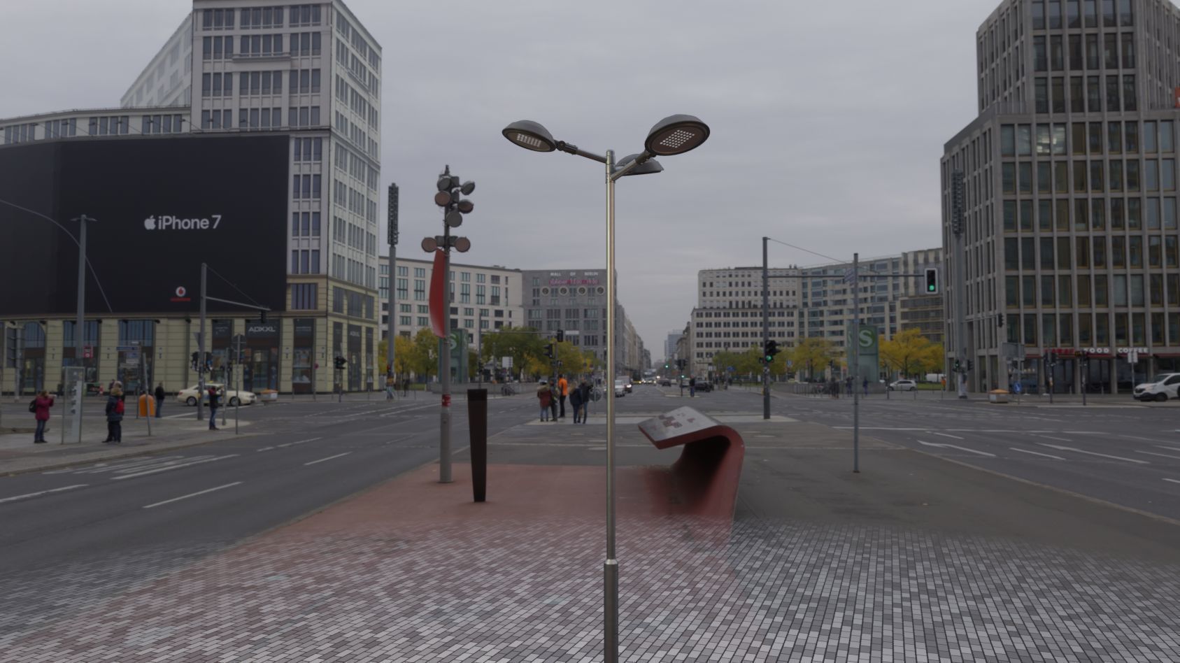 Street Light 15 version 8 5m with pole 2 Low-poly 3D model_77