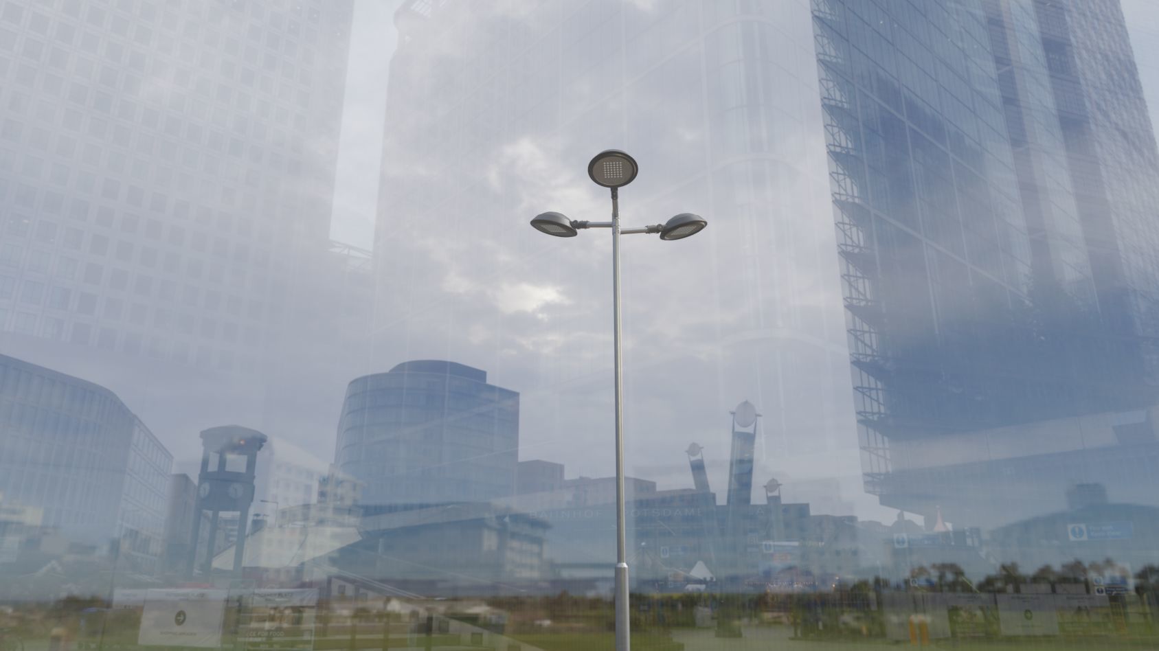 Street Light 15 version 8 5m with pole 2 Low-poly 3D model_70