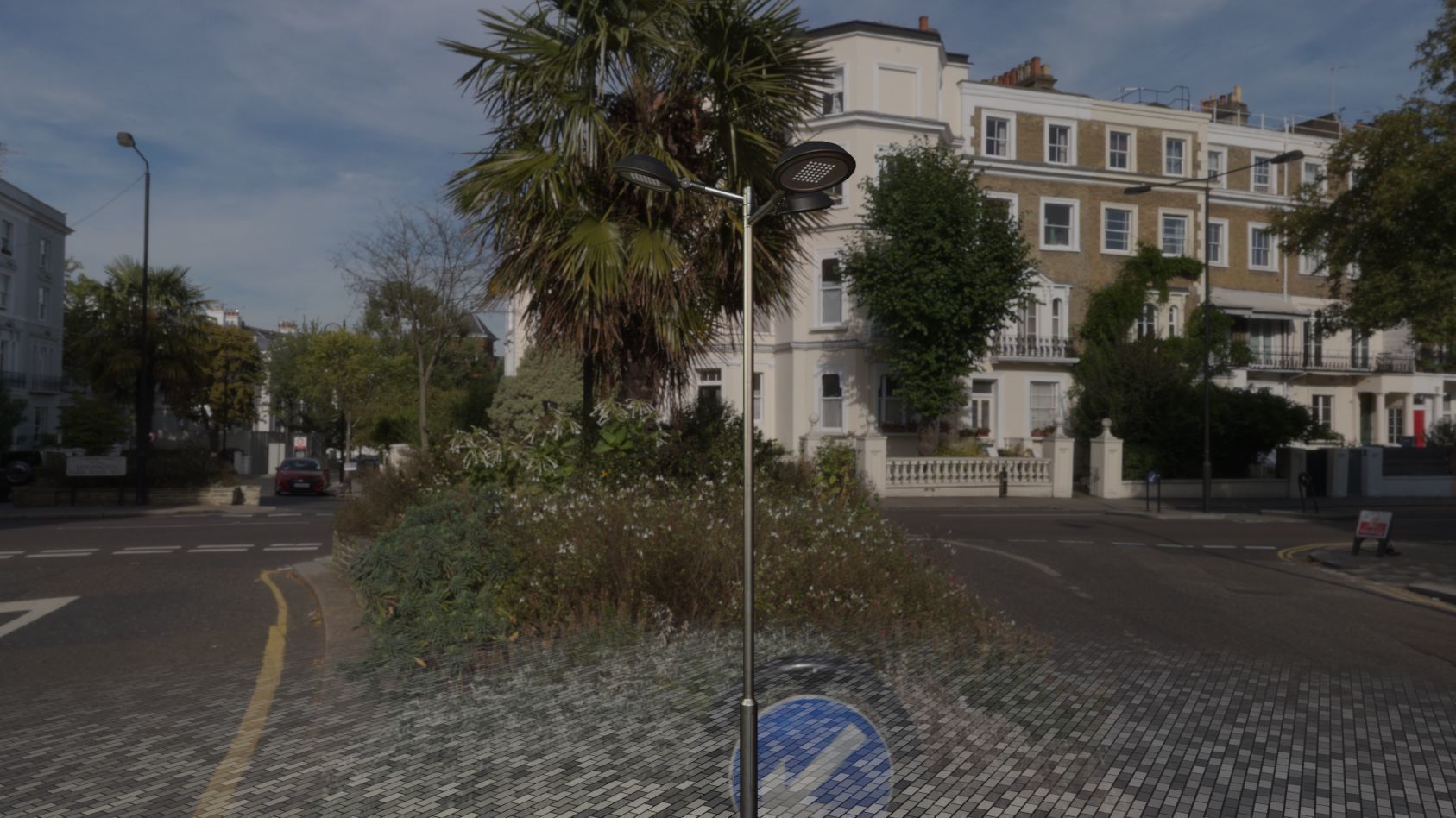 Street Light 15 version 8 5m with pole 2 Low-poly 3D model_78