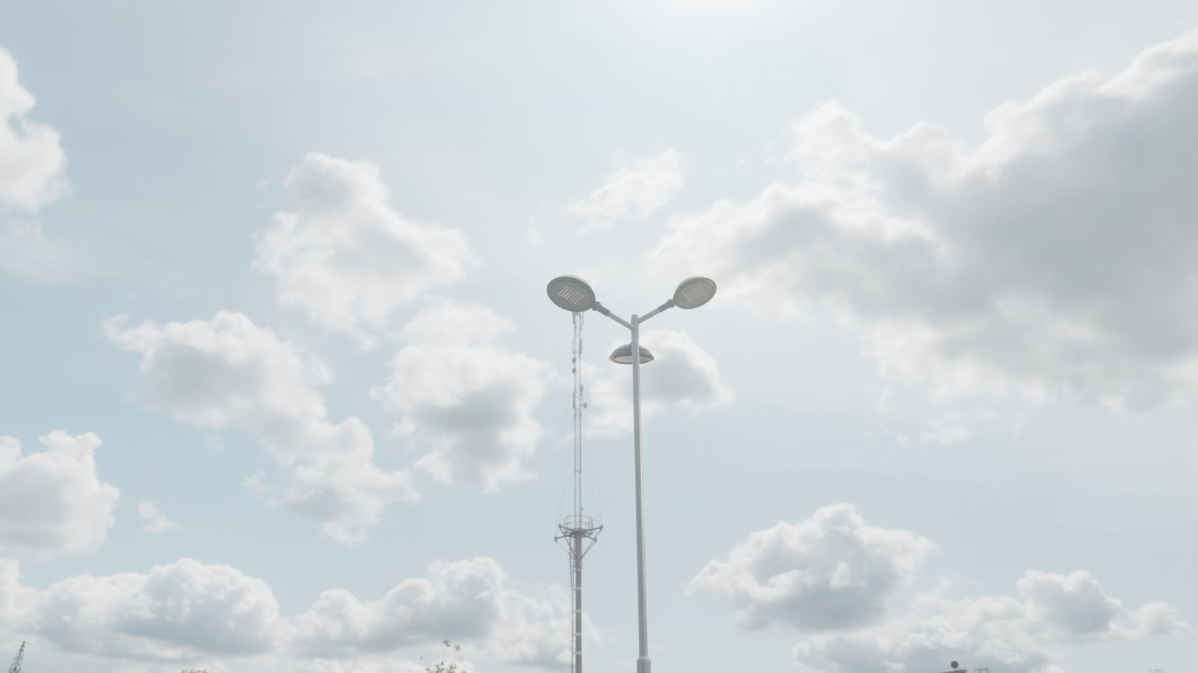 Street Light 15 version 8 5m with pole 2 Low-poly 3D model_64