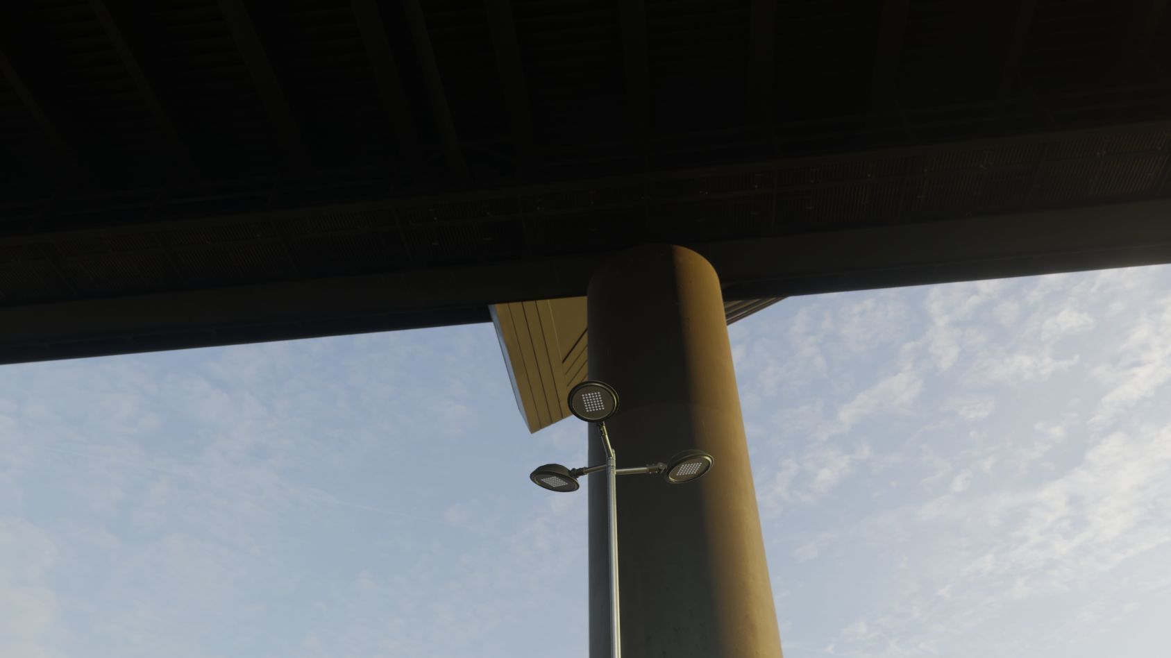 Street Light 15 version 8 5m with pole 2 Low-poly 3D model_38