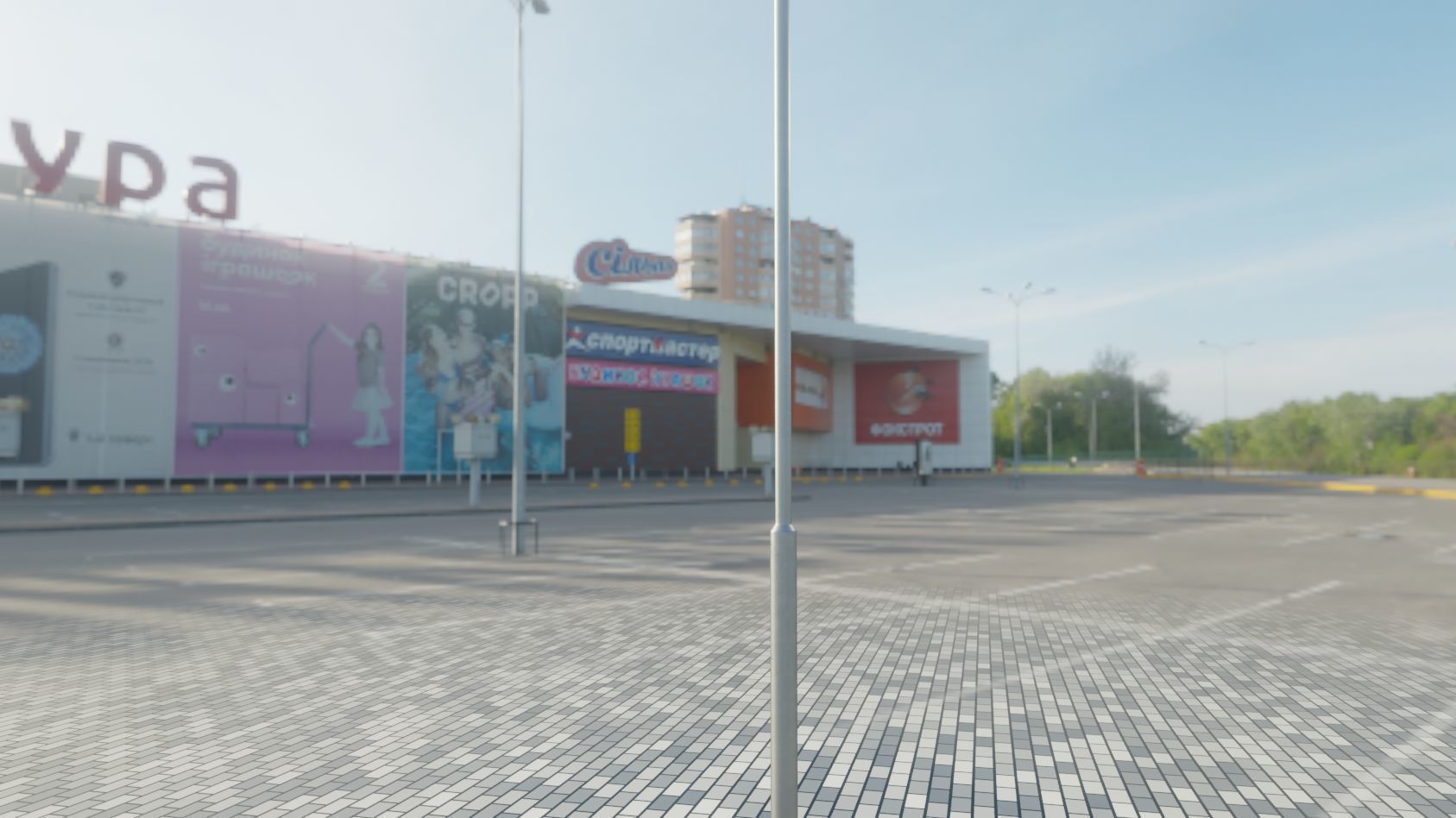 Street Light 15 version 8 5m with pole 2 Low-poly 3D model_27