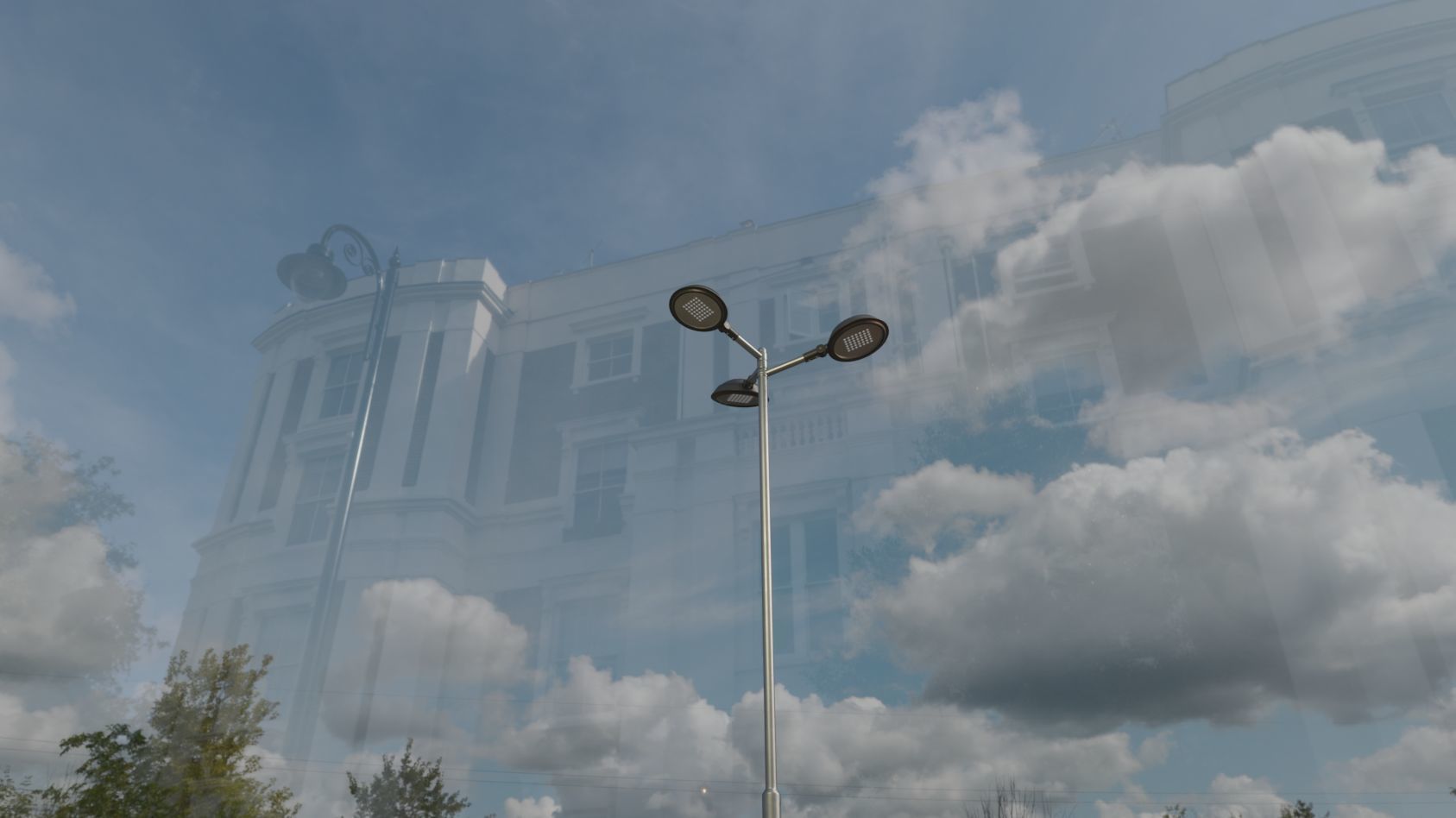 Street Light 15 version 8 5m with pole 2 Low-poly 3D model_41