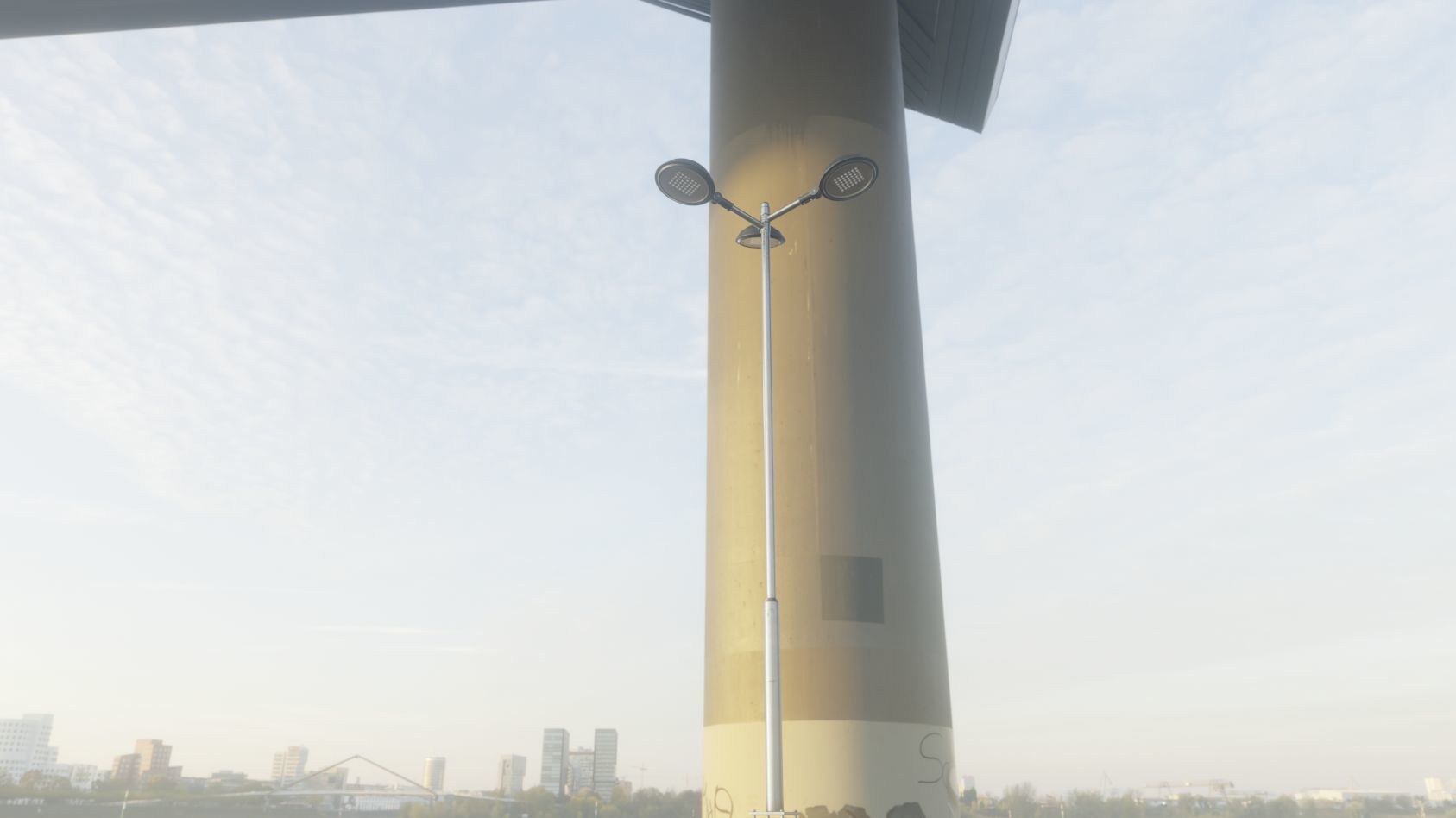 Street Light 15 version 8 5m with pole 2 Low-poly 3D model_53