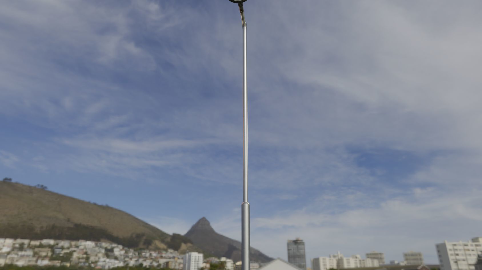 Street Light 15 version 6 5m with pole 2 Low-poly 3D model_95