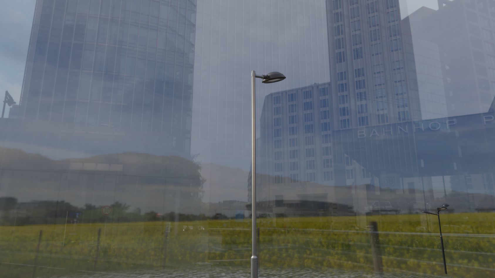 Street Light 15 version 6 5m with pole 2 Low-poly 3D model_20