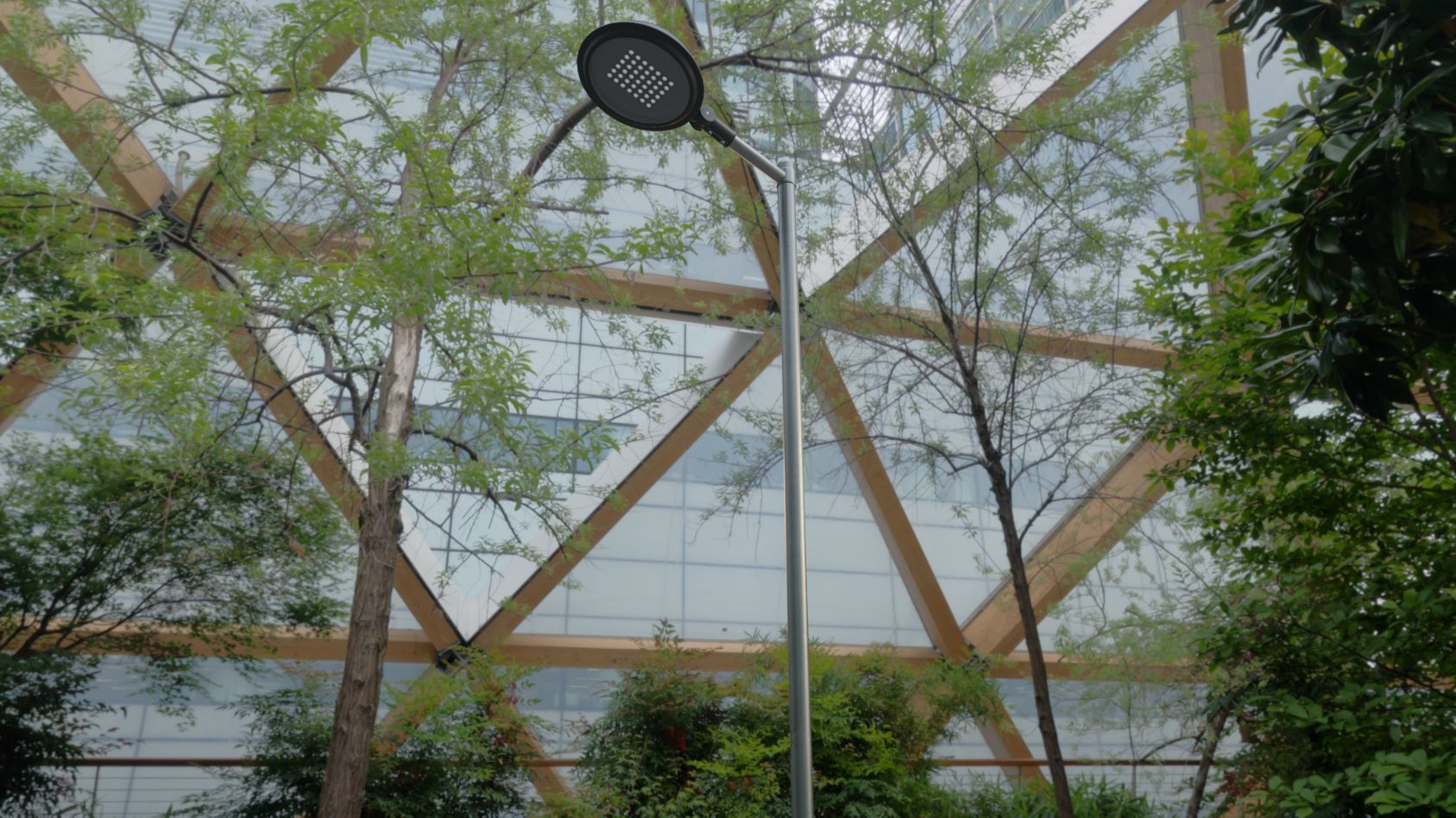 Street Light 15 version 6 5m with pole 2 Low-poly 3D model_38