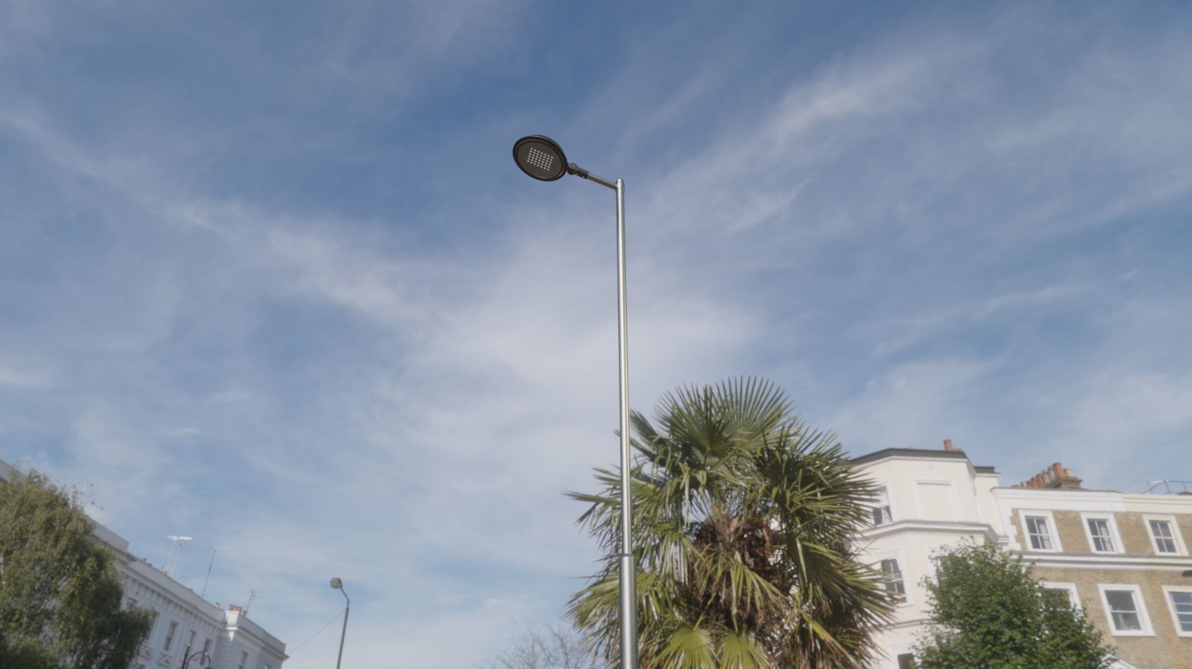 Street Light 15 version 6 5m with pole 2 Low-poly 3D model_71